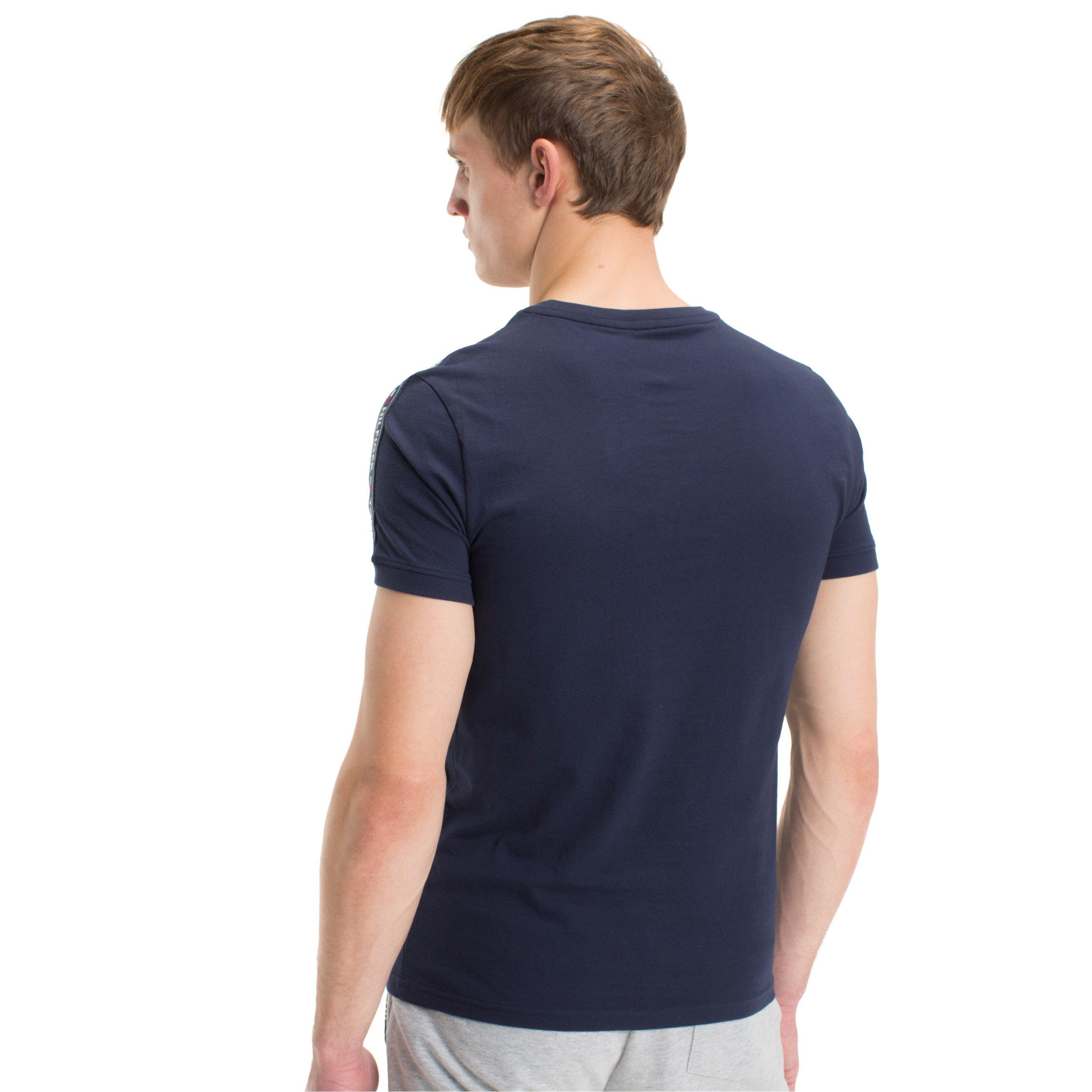Blazer bleu marine - Tommy Hilfiger - HWK Tape T Shirt - 4