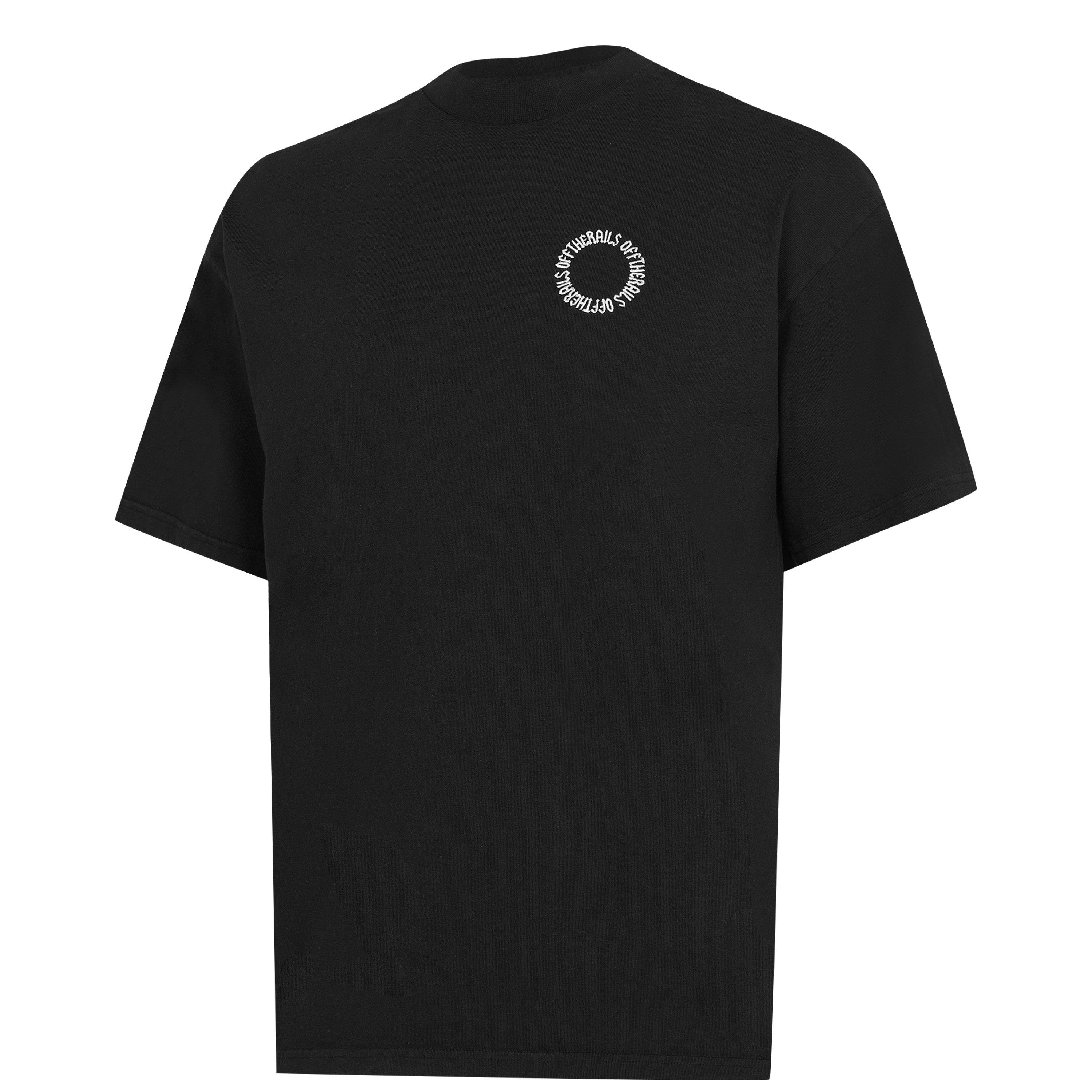 Black - Off The Rails - Target Logo T Shirt - 7