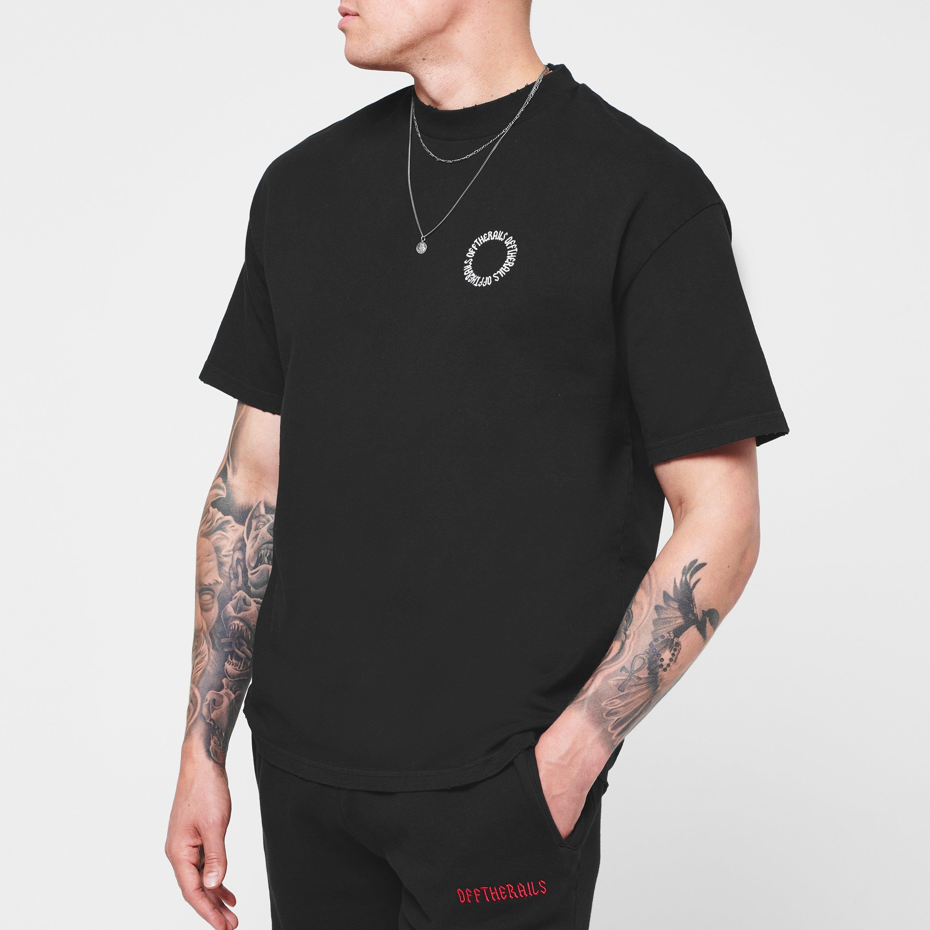 Black - Off The Rails - Target Logo T Shirt - 4