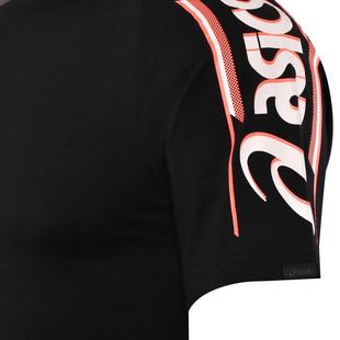 Black - Asics - Jersey Tape Mens T Shirt - 2