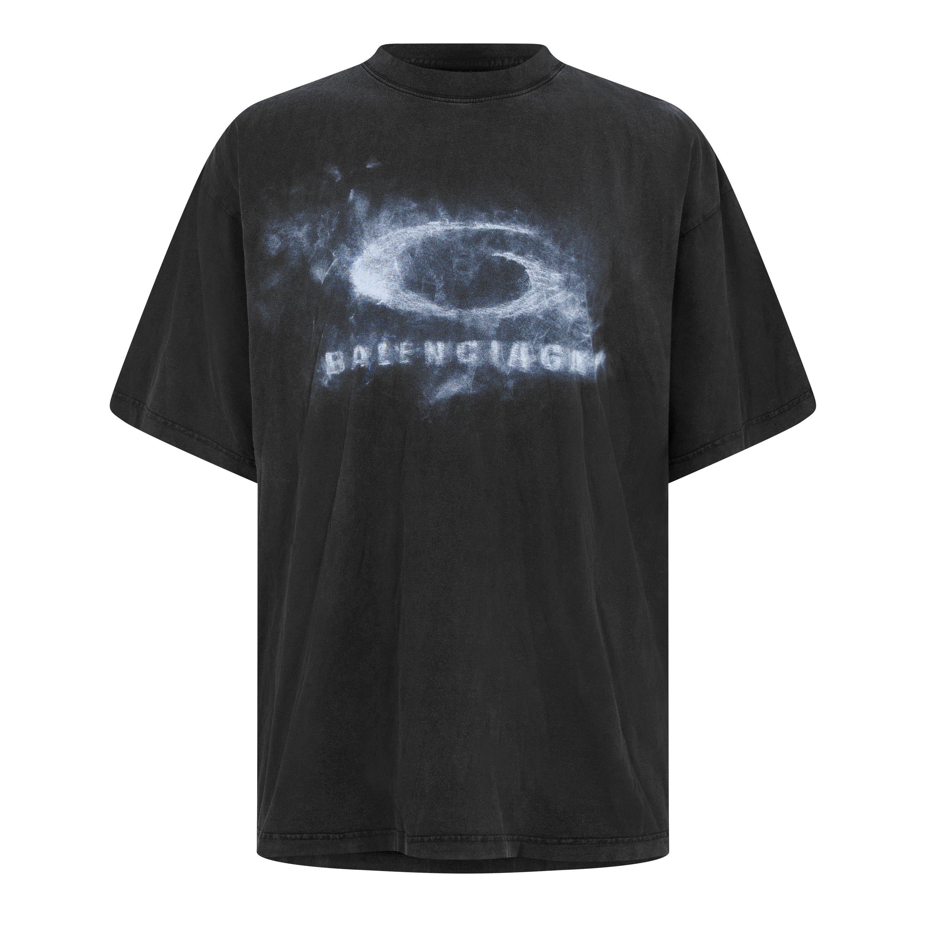 Balenciaga | Men's Bal Washed Logo T-Shirt | Flannels