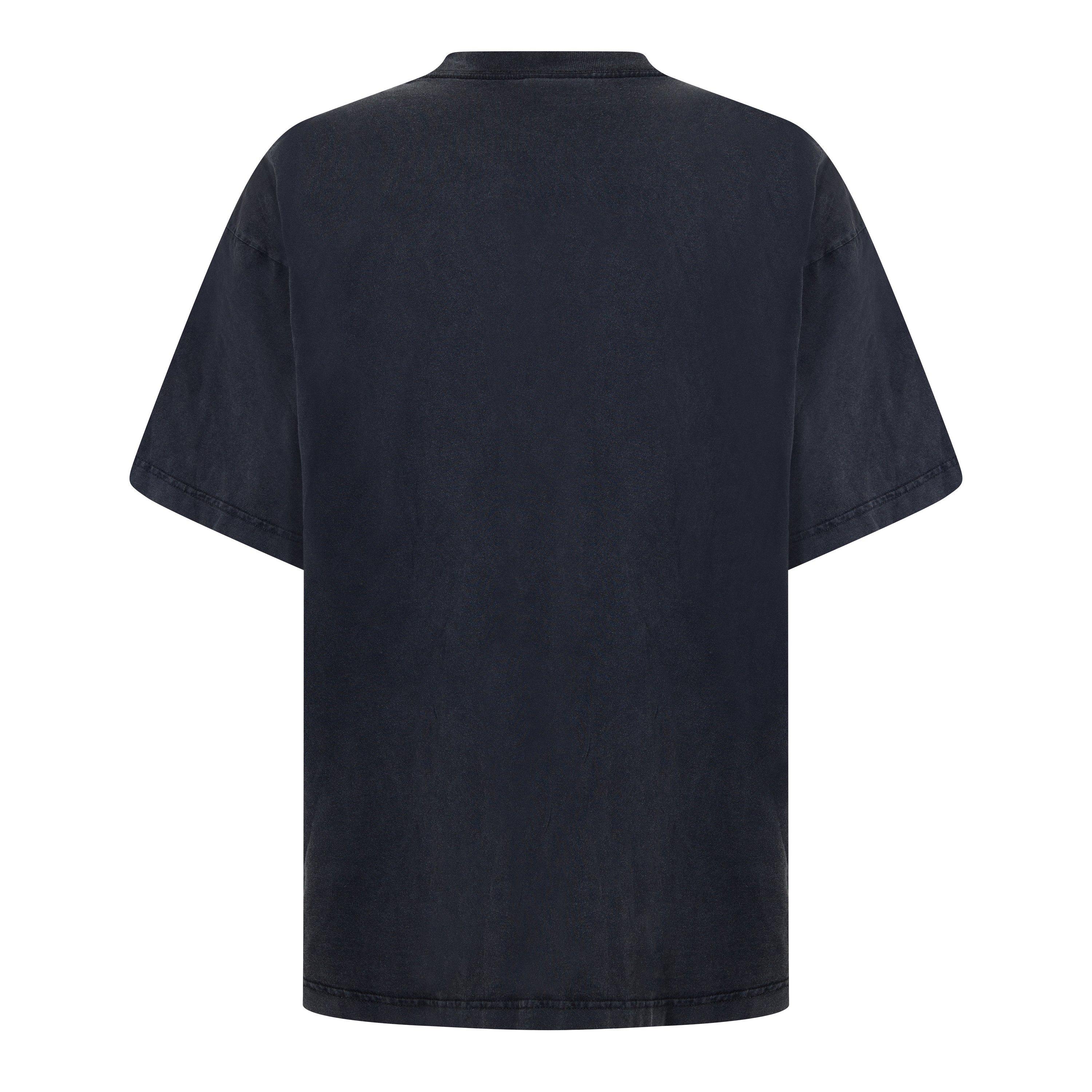 Washed Black - Balenciaga - Bal Washed Logo  T Sn62 - 2