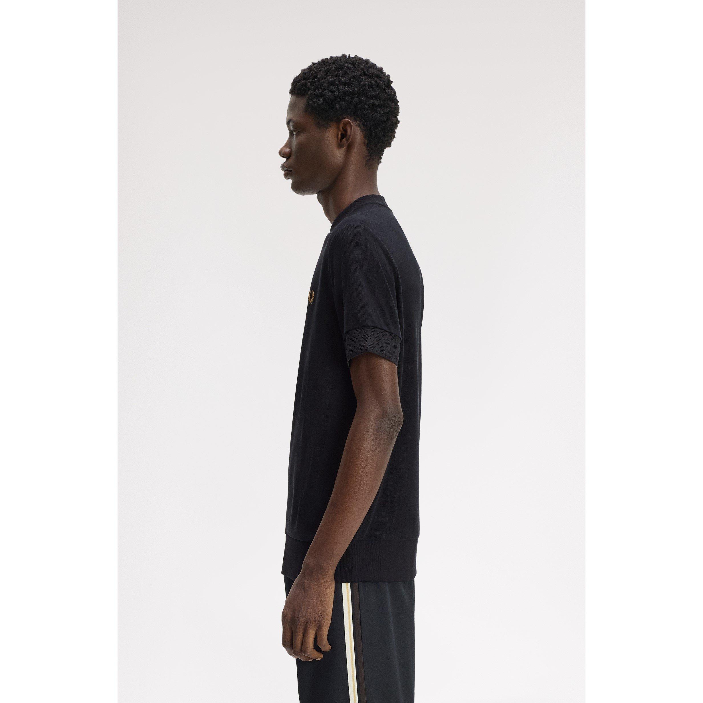 Black 102 - Fred Perry - Fred Jaq Cuff T Sn64 - 4