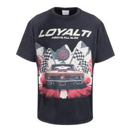 Loyalti Moto Car Oversized T-Shirt