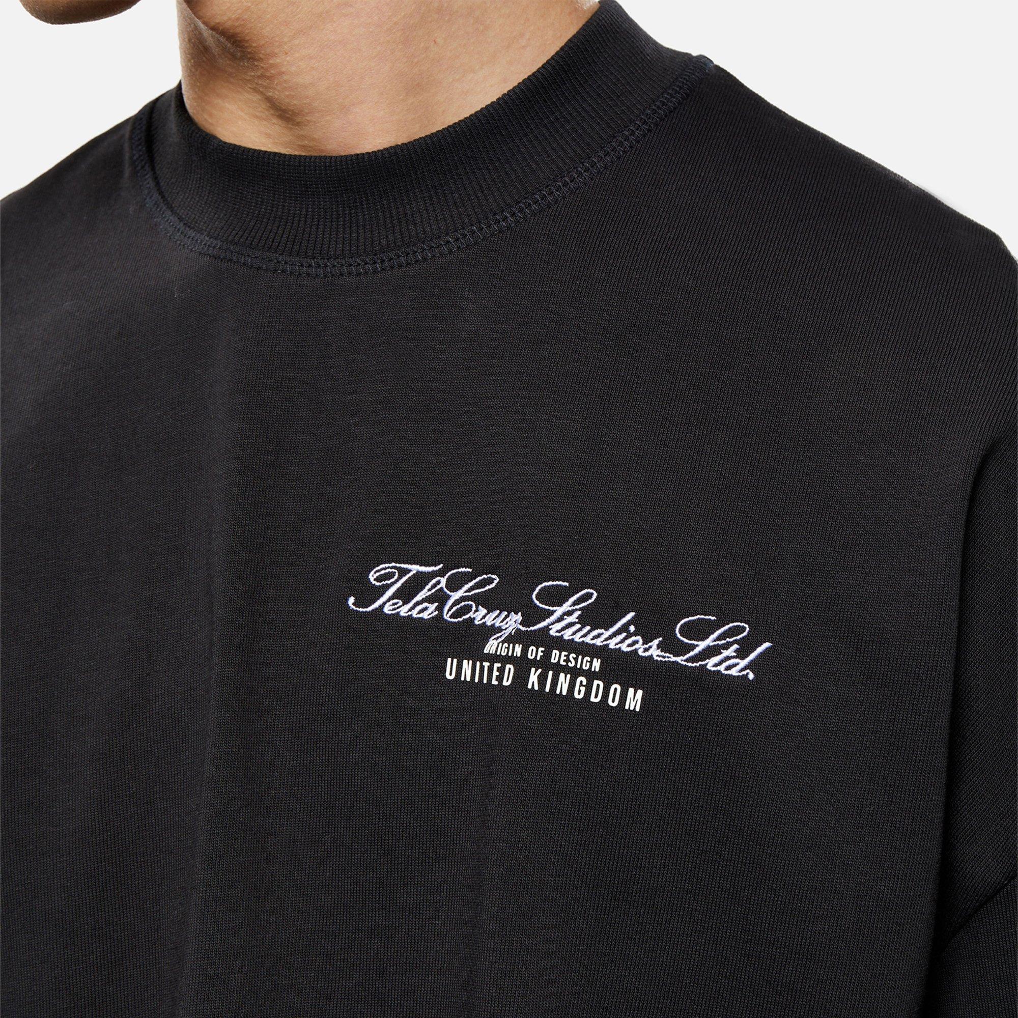 Black - Tela Cruz - Tela Cruz Studio Tee Mens - 3