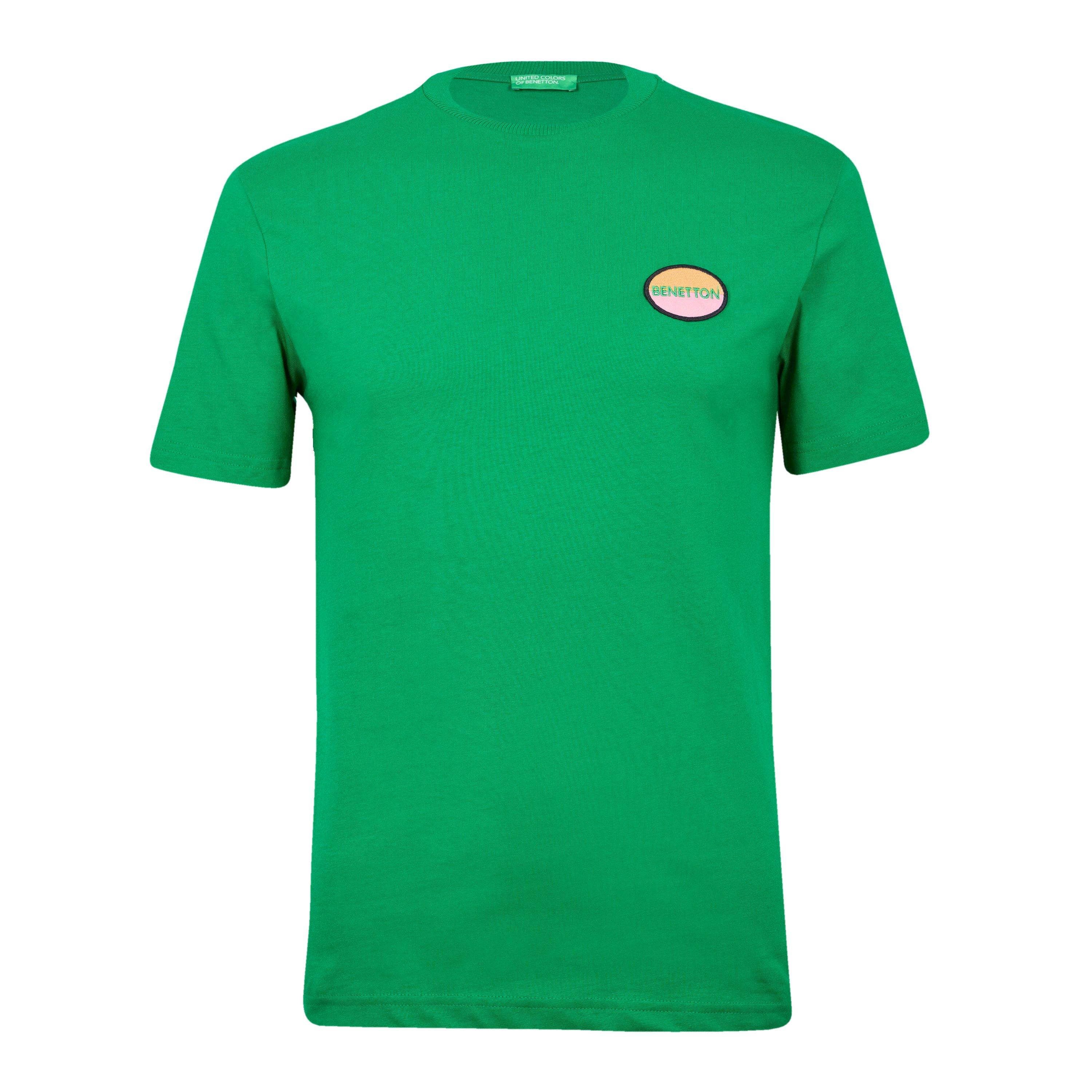 United Colours of Benetton Regular Fit Logo T-Shirt Camisetas