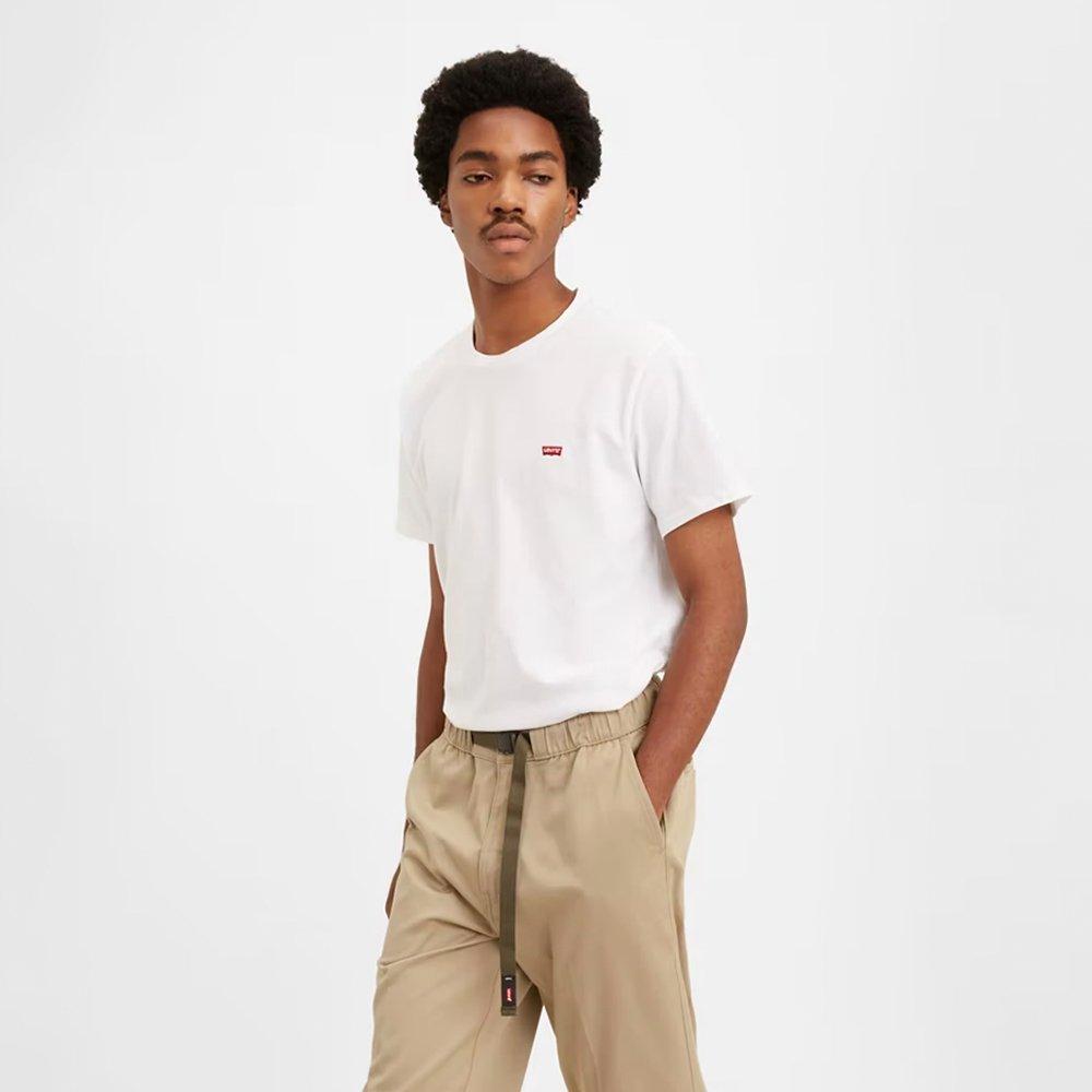 White - Levis - Original Housemark Mens T-Shirt - 3