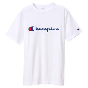 WHITE - Champion - Script Mens T Shirt - 1