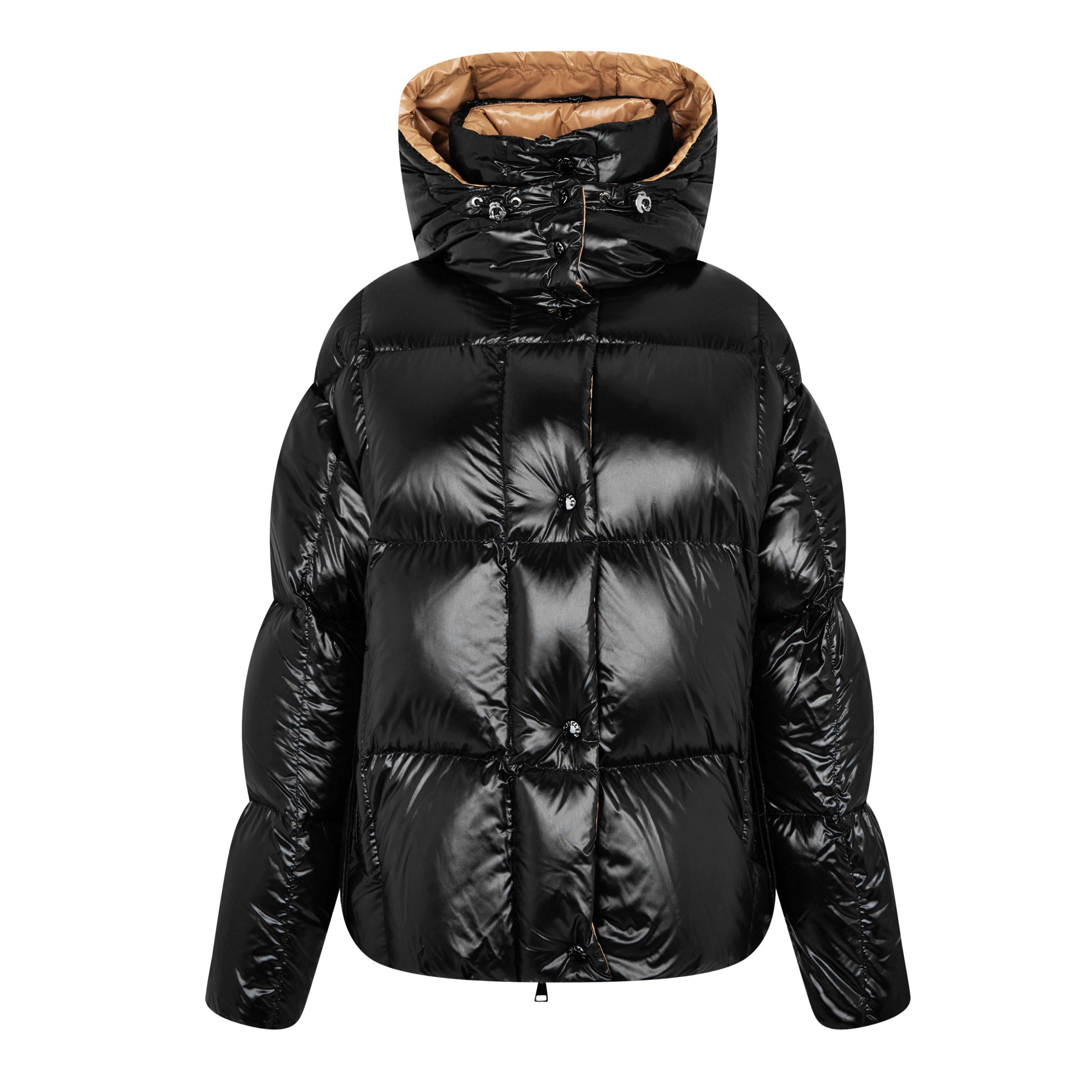 Black 999 - Moncler - Women's Parana Detachable Hood Down Short Puffer Jacket - 1