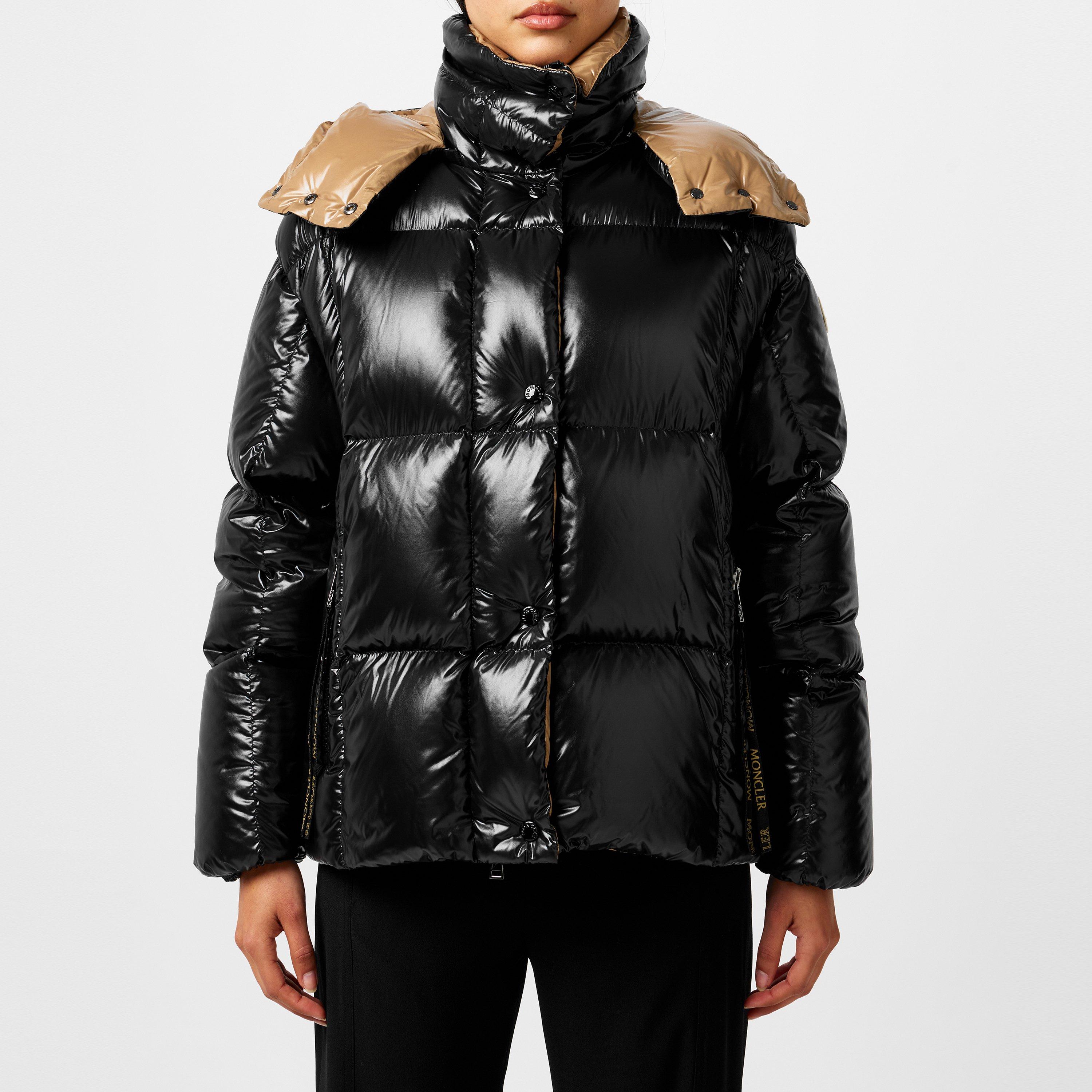 Black 999 - Moncler - Women's Parana Detachable Hood Down Short Puffer Jacket - 3