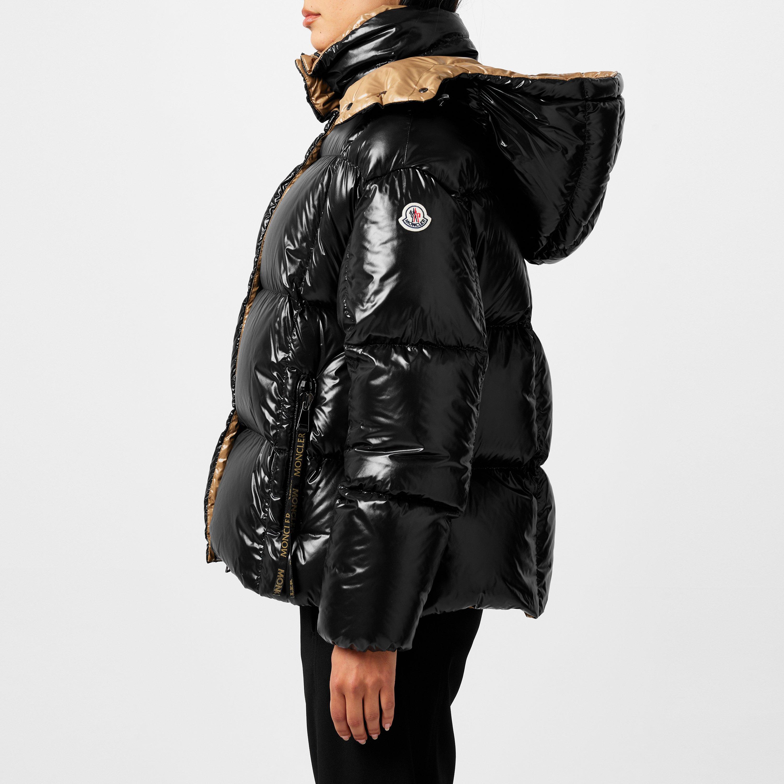 Black 999 - Moncler - Women's Parana Detachable Hood Down Short Puffer Jacket - 5