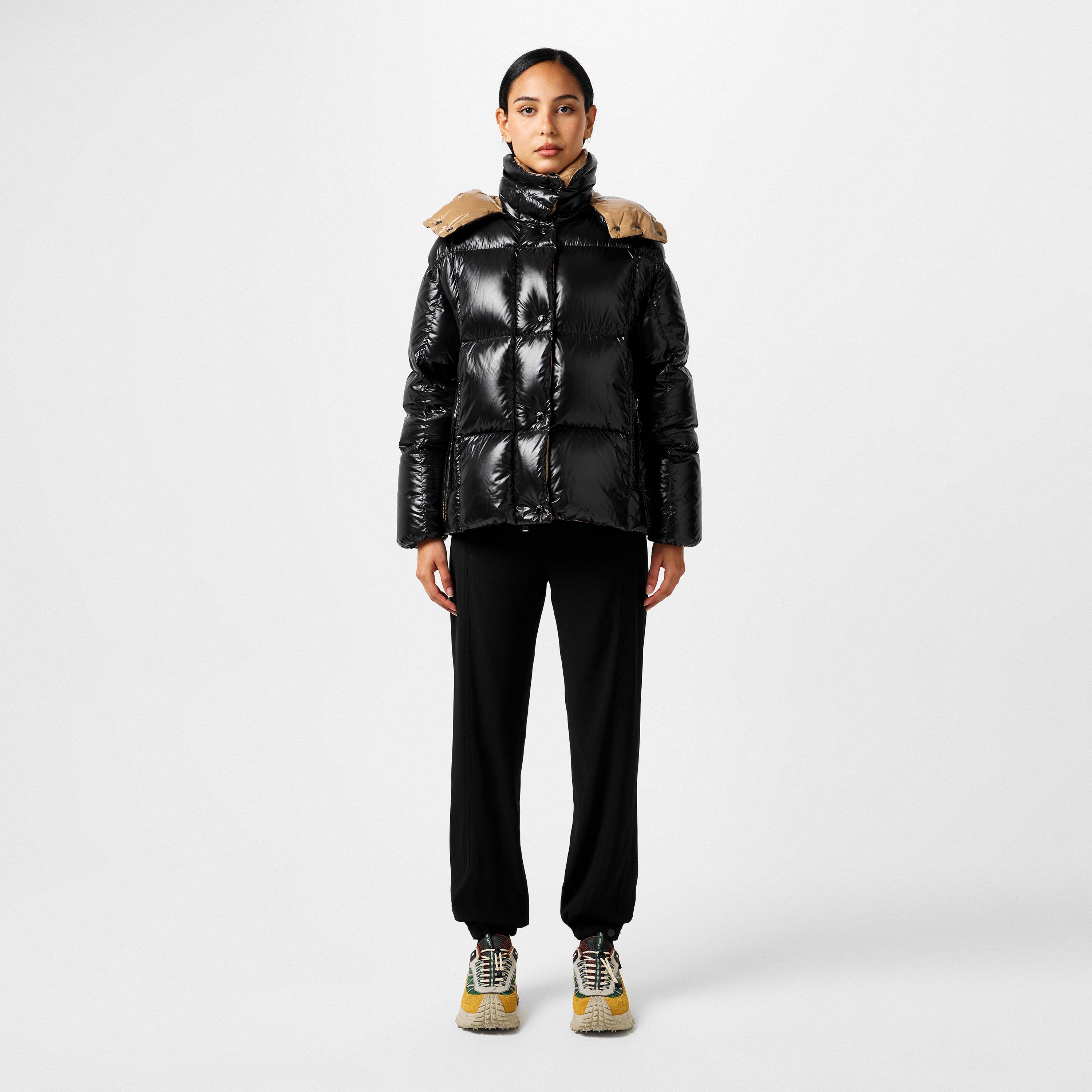 Black 999 - Moncler - Women's Parana Detachable Hood Down Short Puffer Jacket - 6