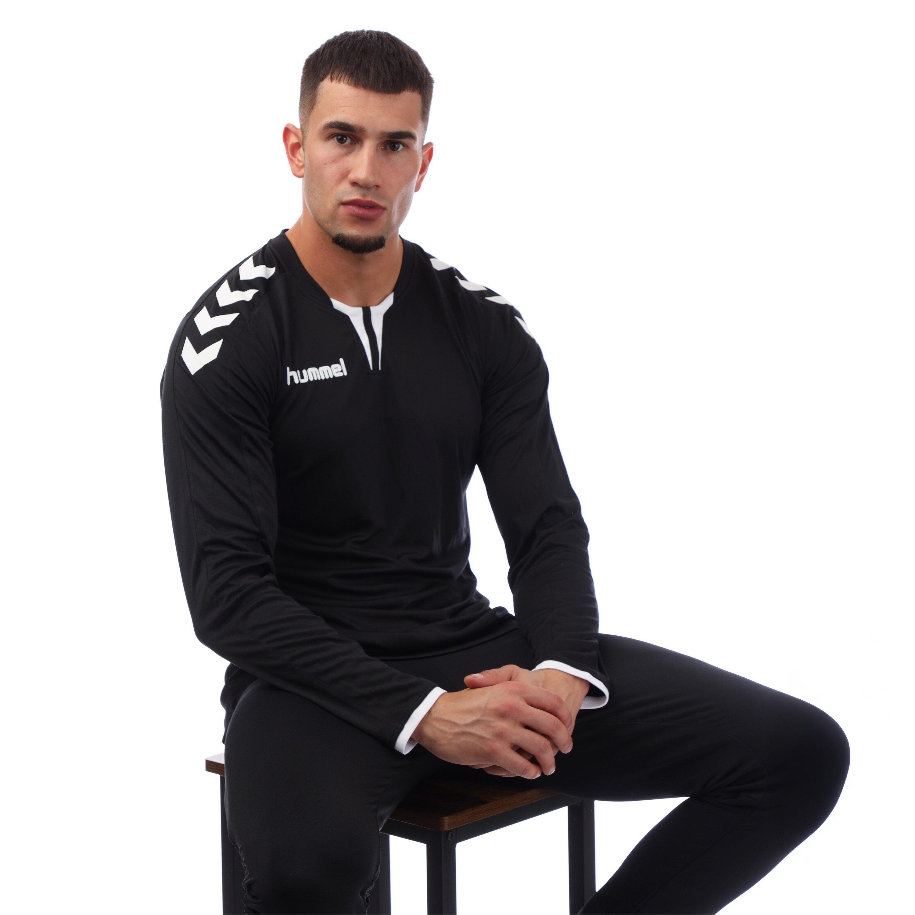 Black - Hummel - Regular Fit T-Shirt - 4