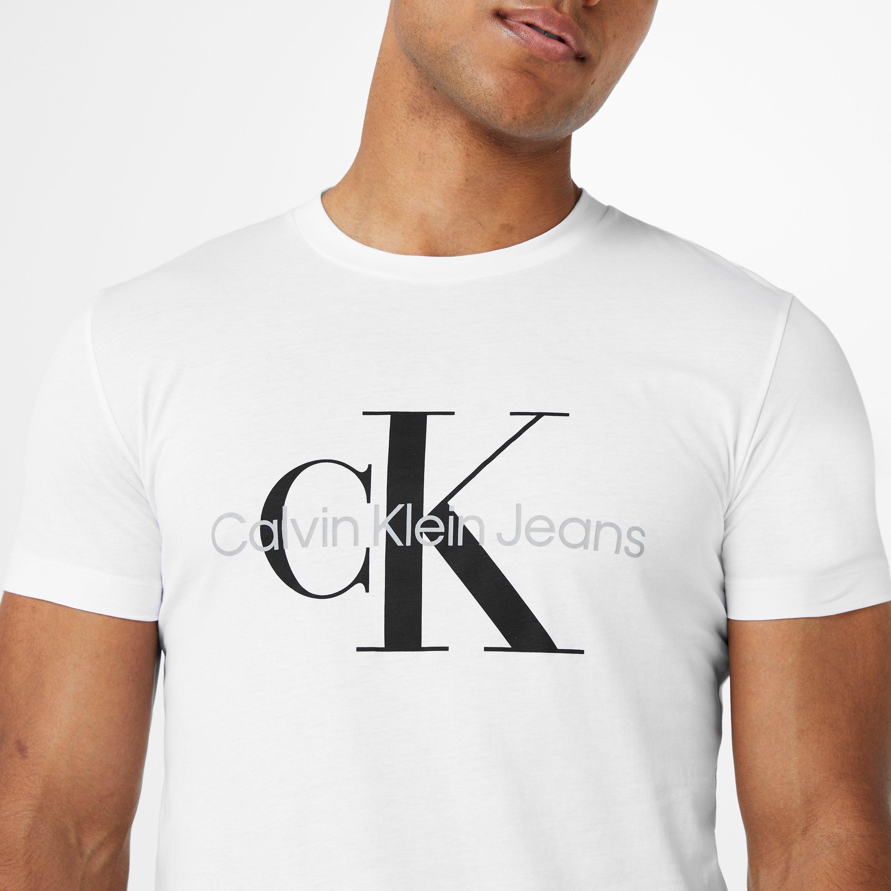 Bianco - Calvin Klein Jeans - Monogram T Shirt - 4