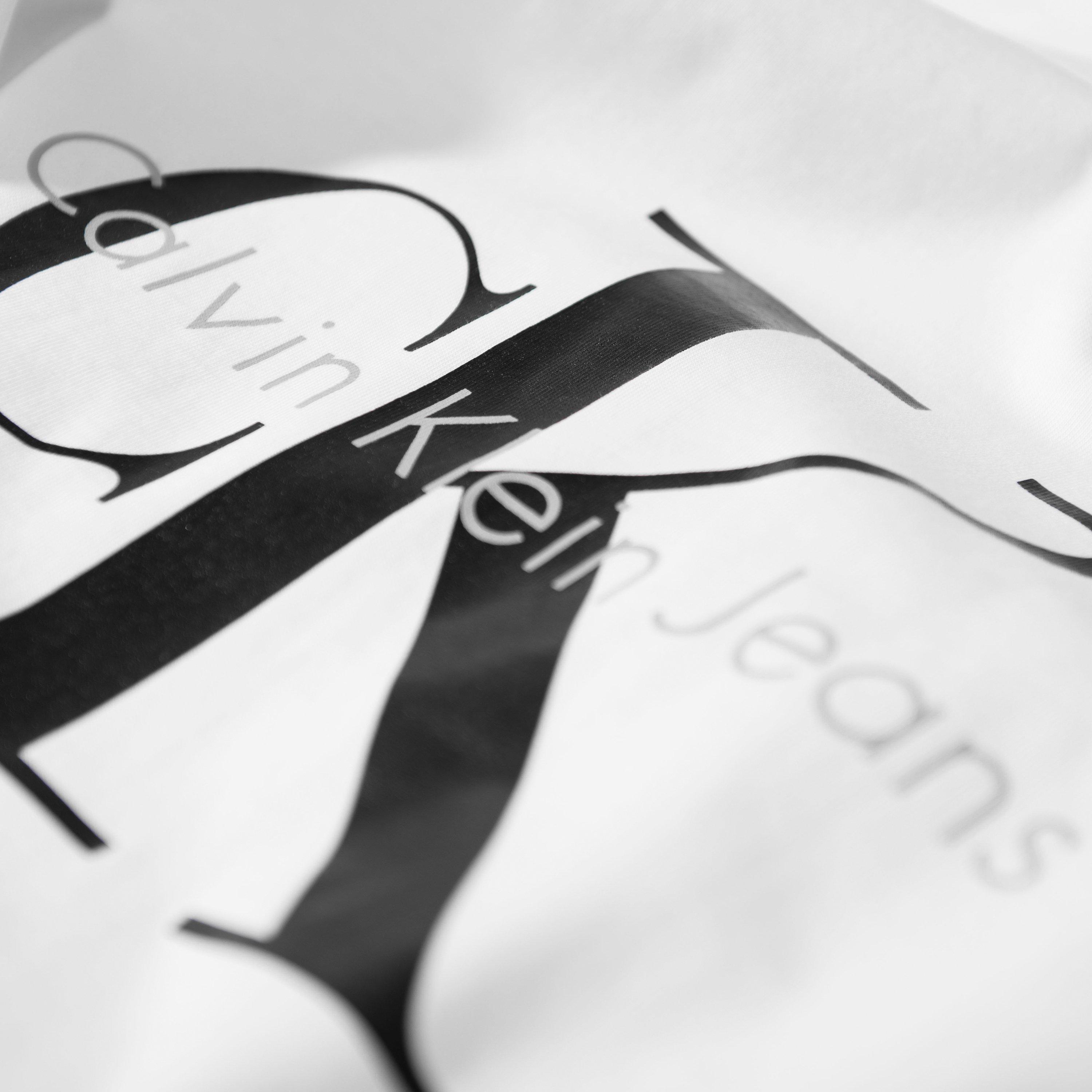 Bianco - Calvin Klein Jeans - Monogram T Shirt - 5