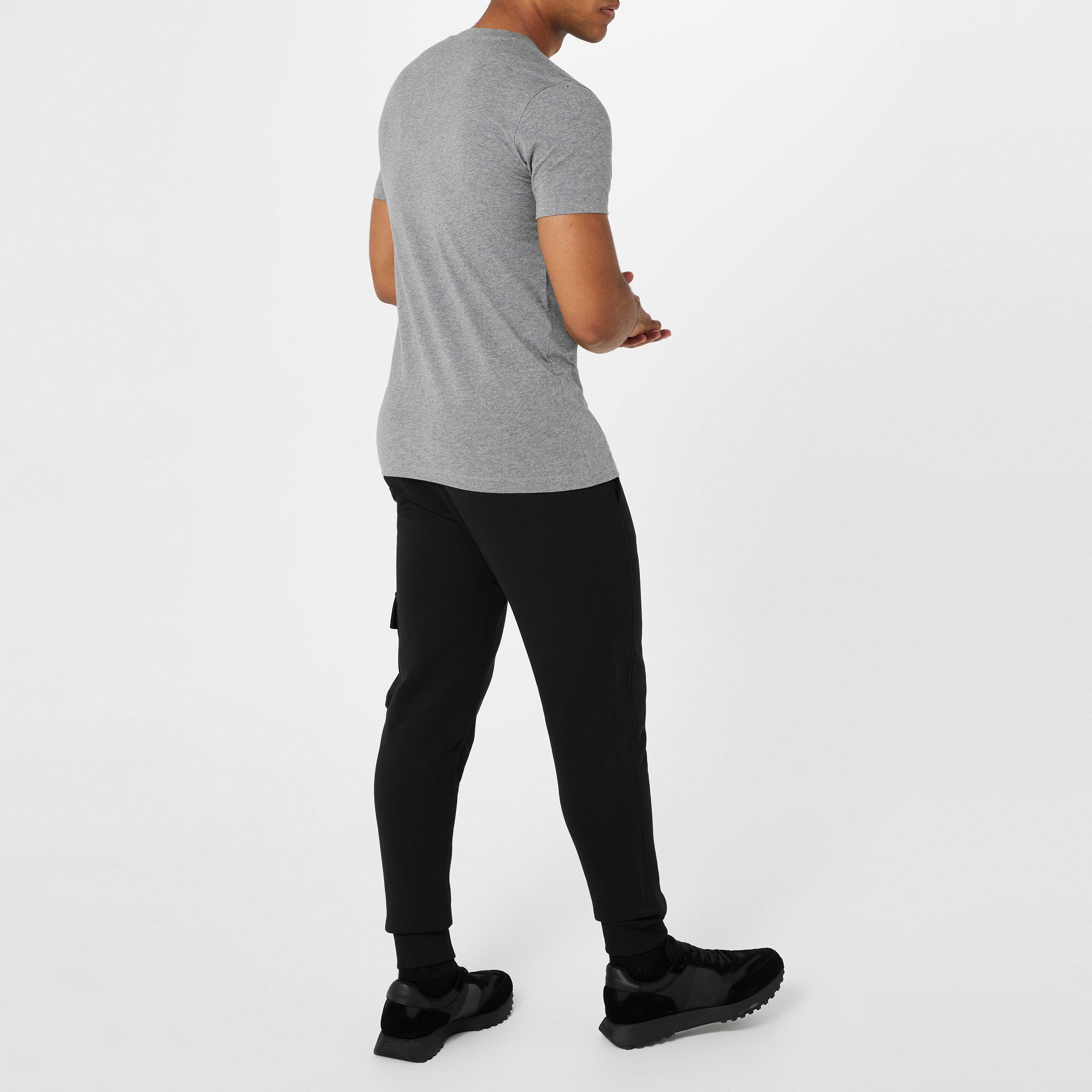 Grey - Calvin Klein Jeans - Calvin Monogram T Shirt - 4