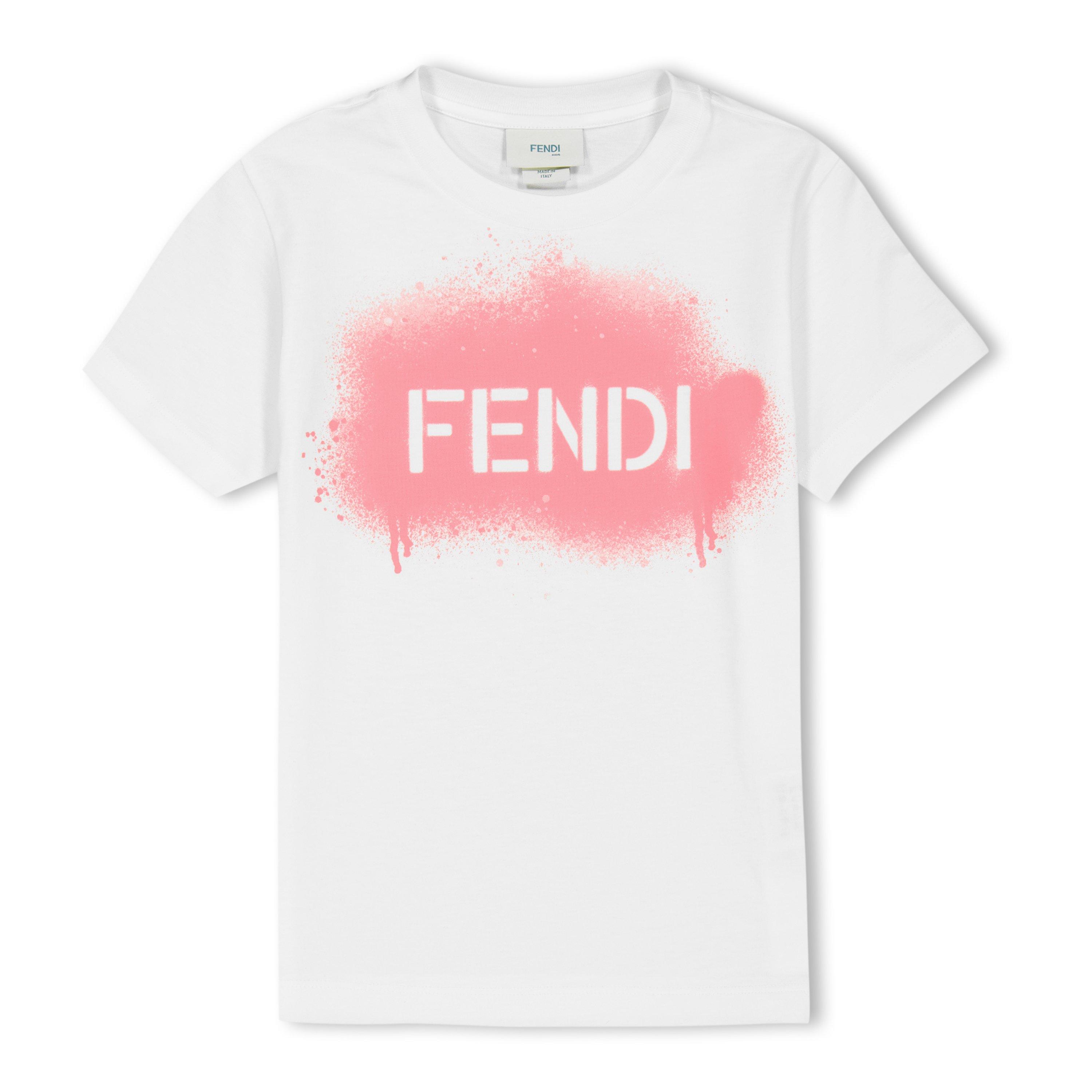 Pink Gesso 14OY - Fendi - Fendi Spray Tee Jn64 - 1