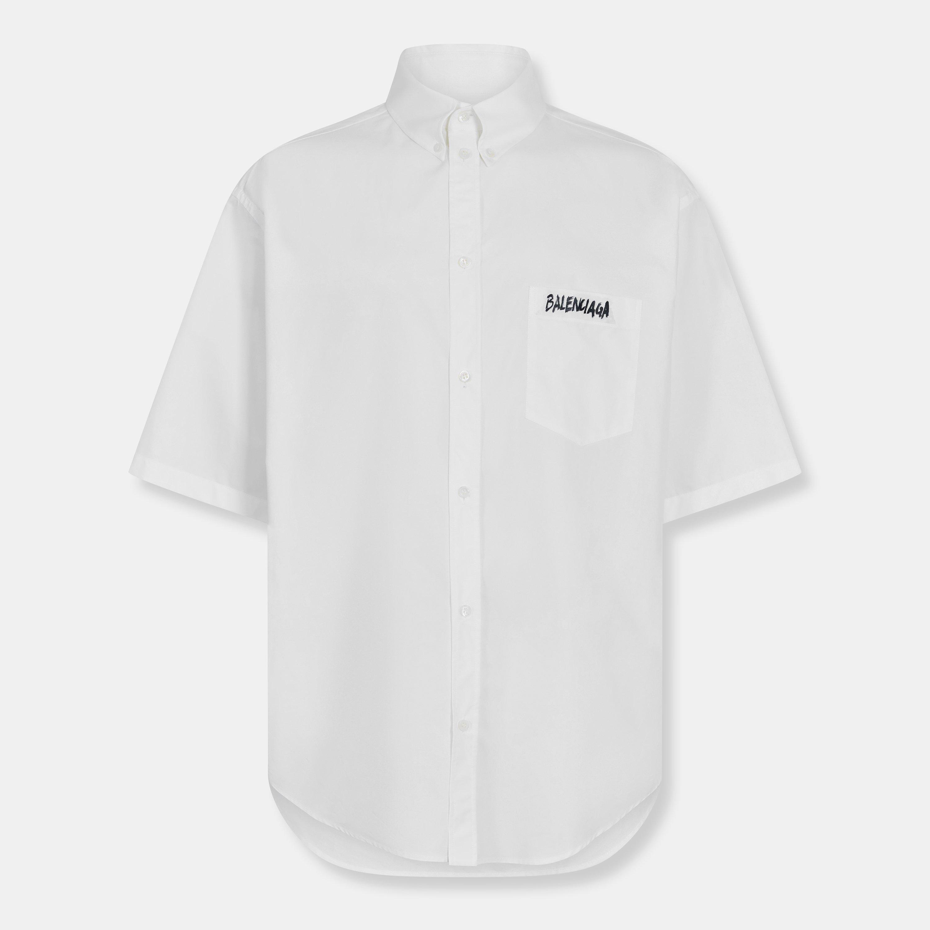 BALENCIAGALove Short Sleeves Shirt 半袖シャツ Balenciaga | Men's Bal Short Sleeve Oversized T-Shirt | Cruise Fashion