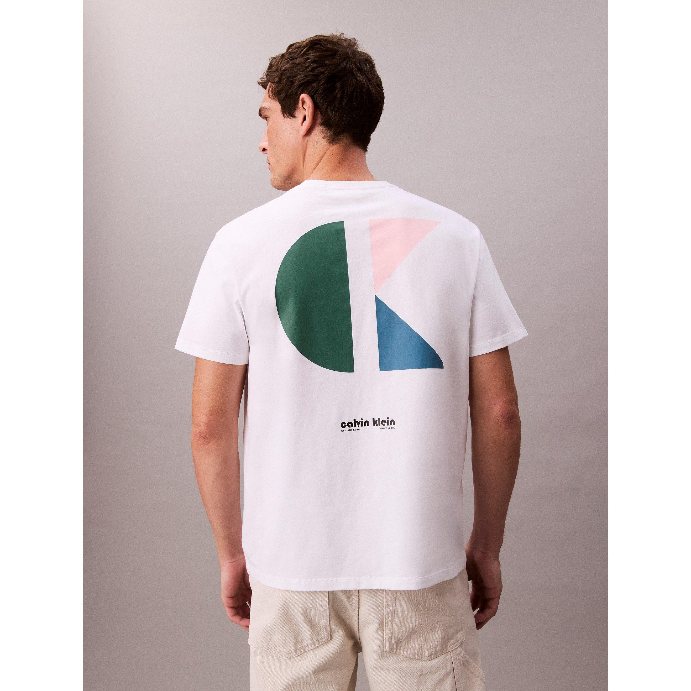 Brilliant White - Calvin Klein Jeans - Graphic Logo T-Shirt - 2