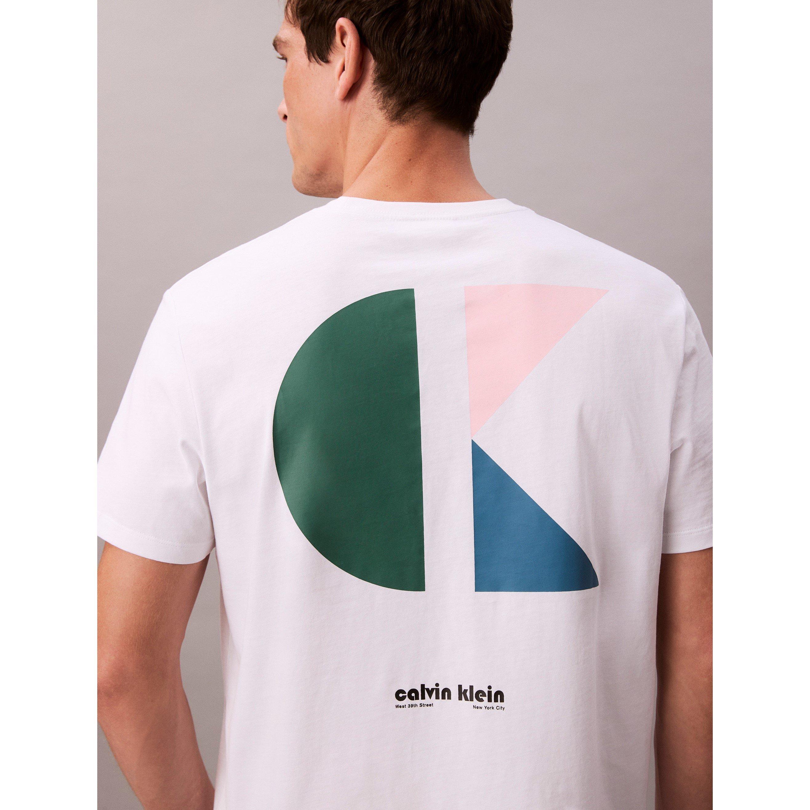 Brilliant White - Calvin Klein Jeans - Graphic Logo T-Shirt - 4