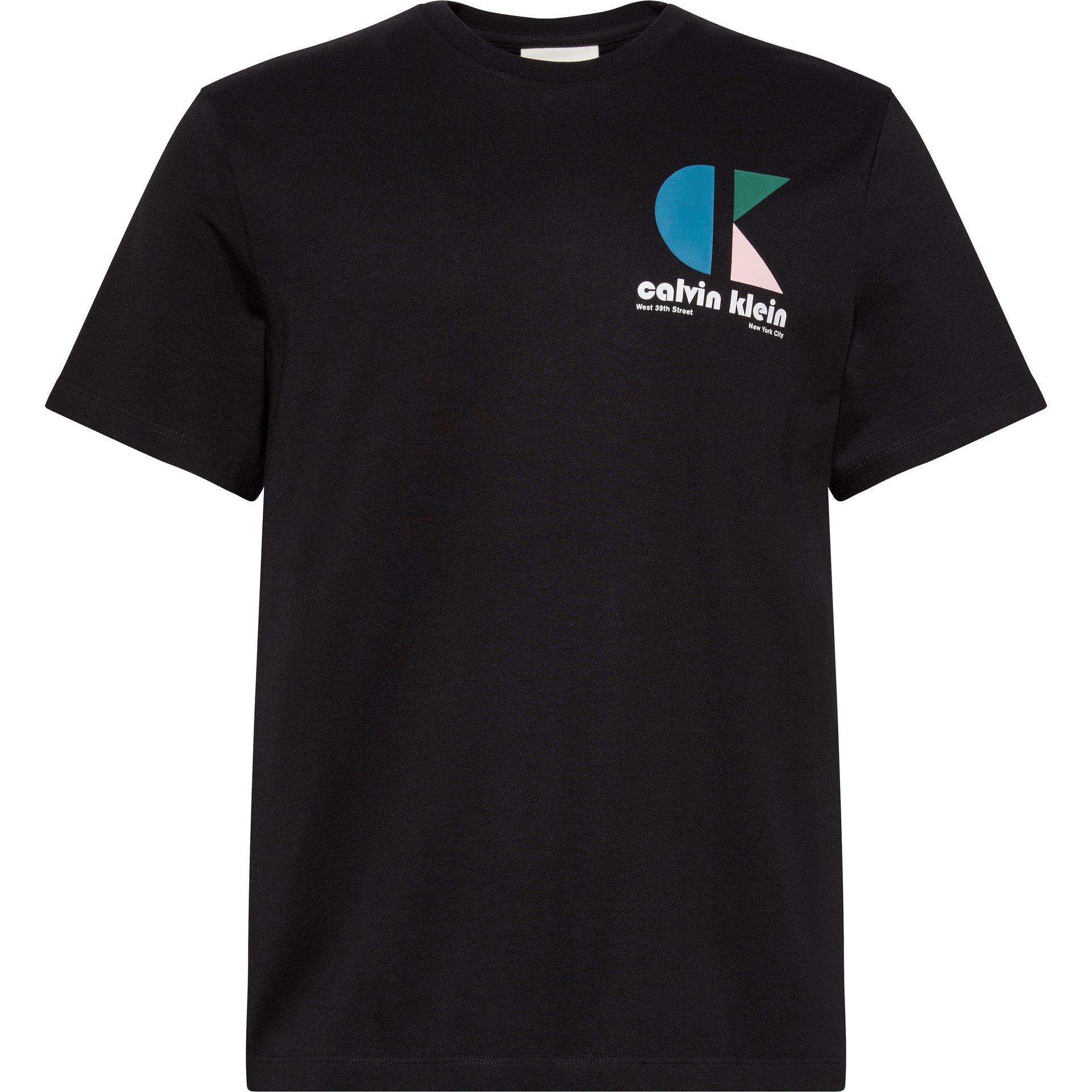 Calvin Klein Jeans Men's Graphic Logo T-Shirt - Black - 2XL