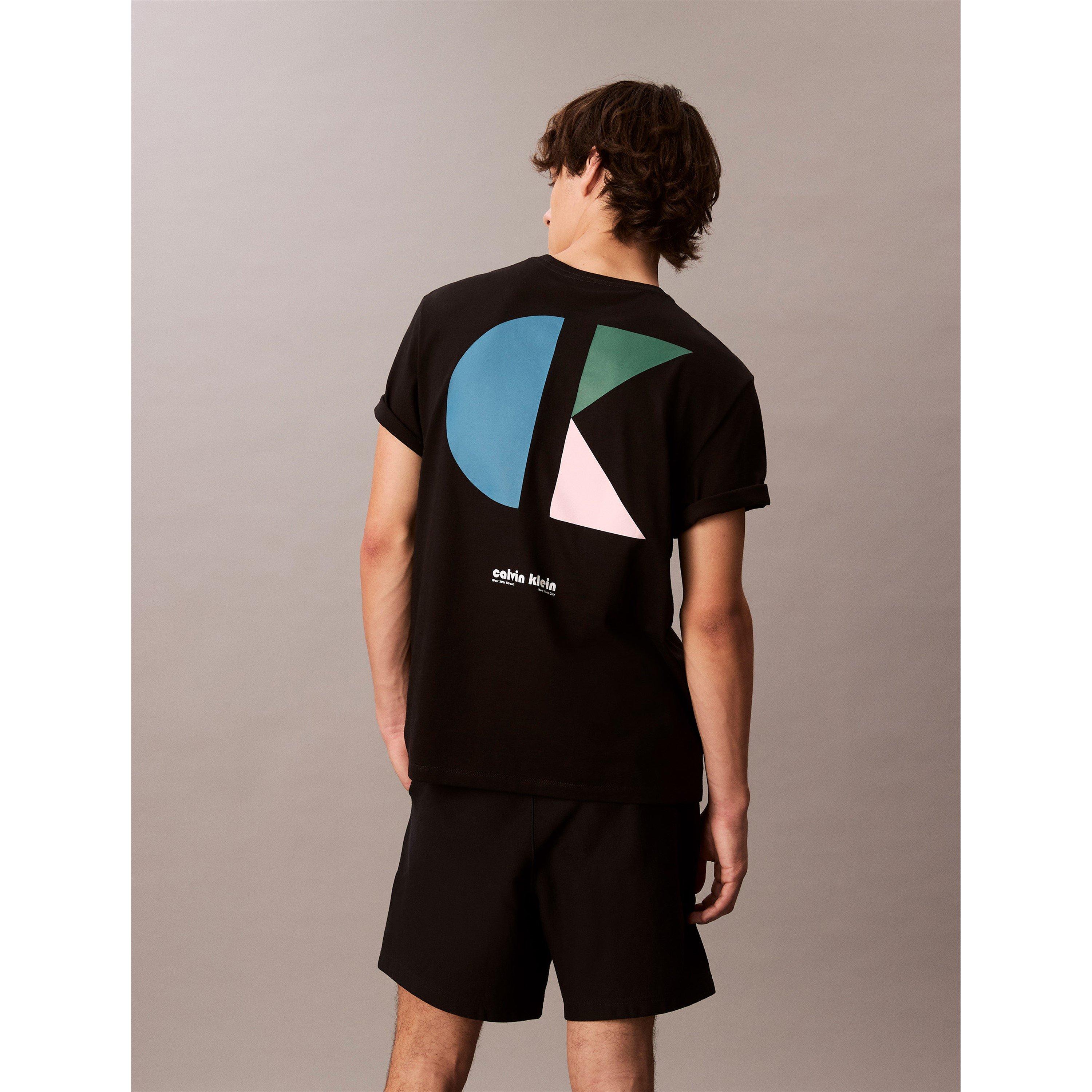 Black - Calvin Klein Jeans - Graphic Logo T-Shirt - 2