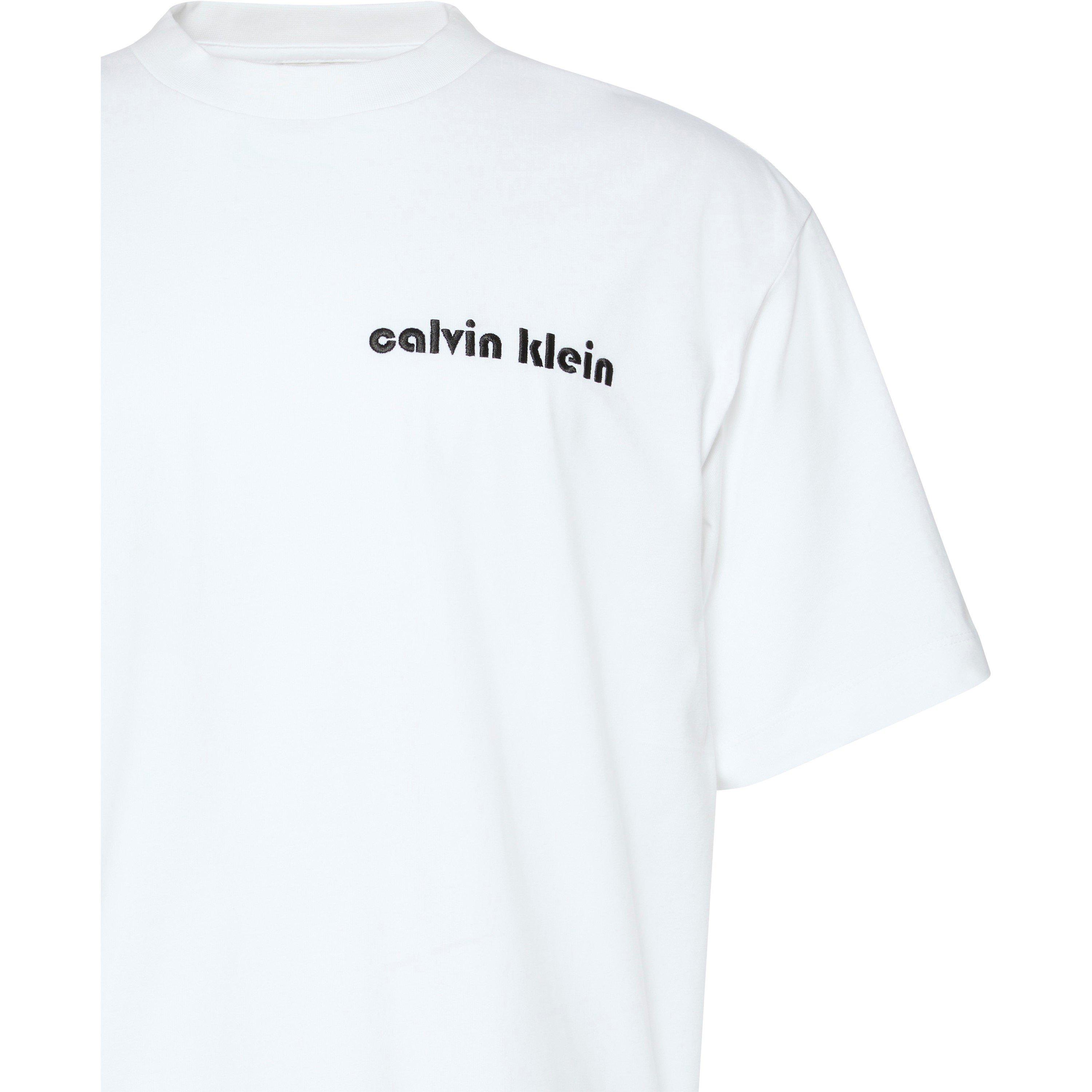 Briljant Wit - Calvin Klein Jeans - Men's CKJ Bubble Regular Fit T-Shirt - 3