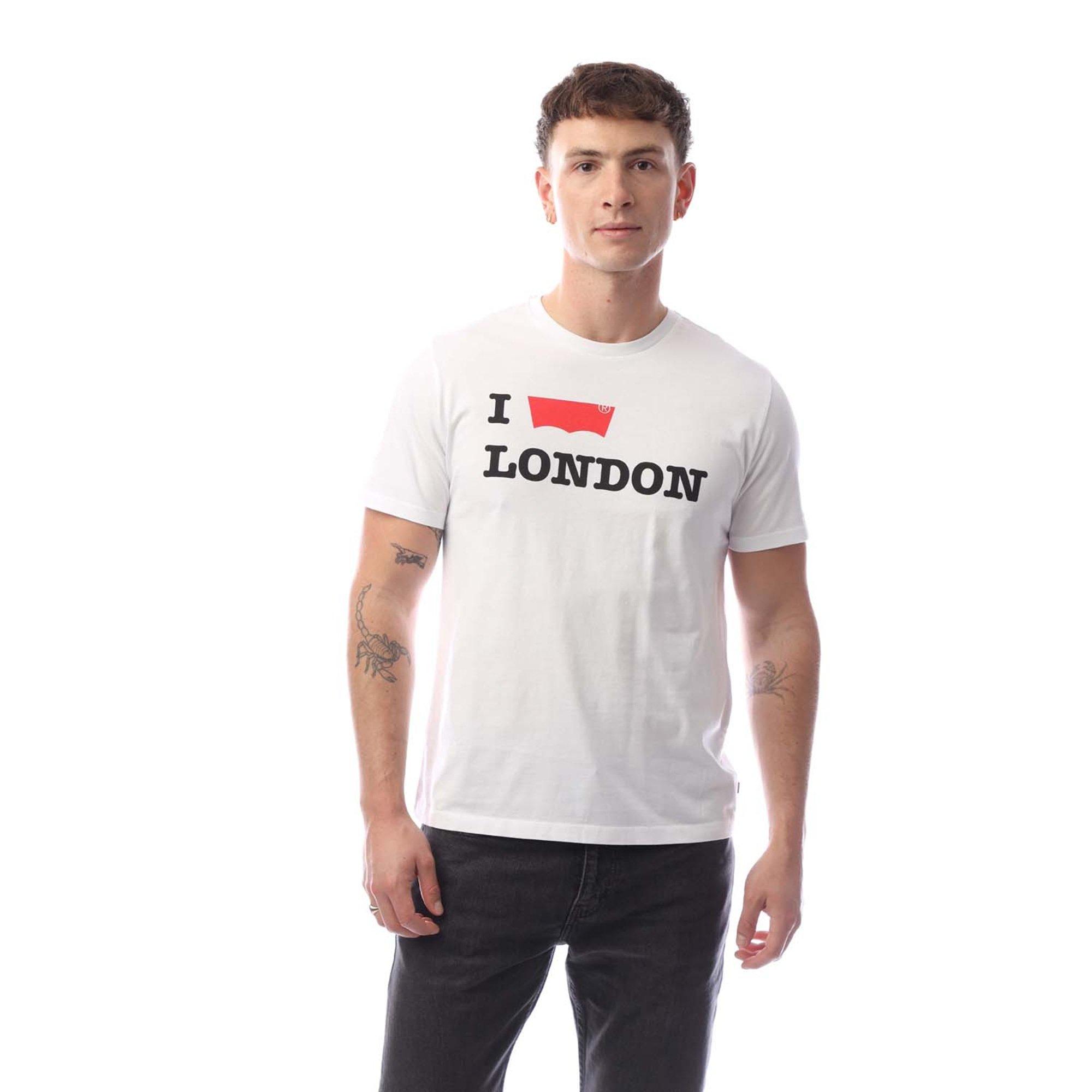 London White - Levis - Men's Destination T-Shirt - 1