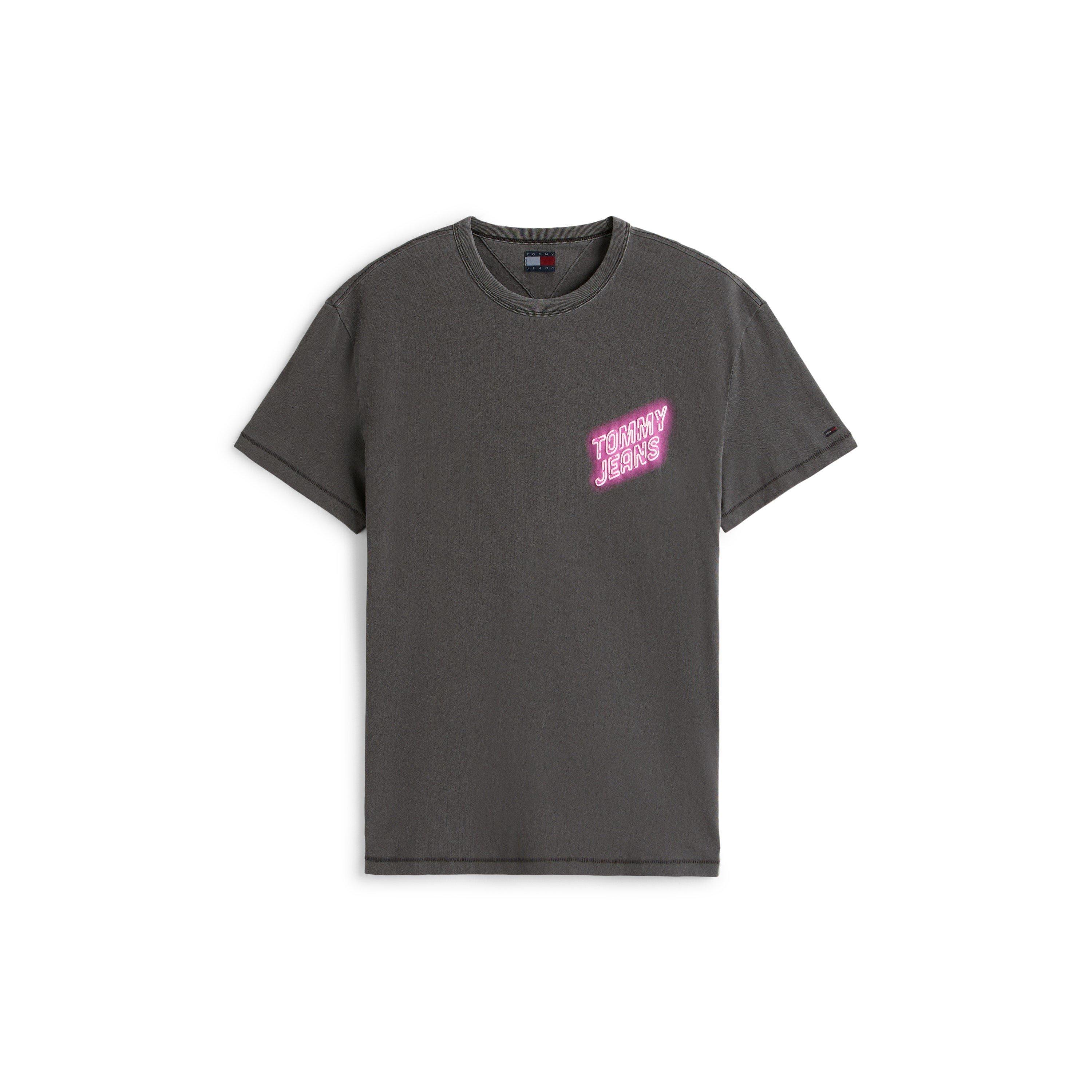 Tommy Jeans Men's Graphic T-Shirt - Black - M
