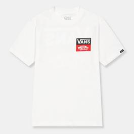Vans Og Logo Ss White T-Shirt Boys