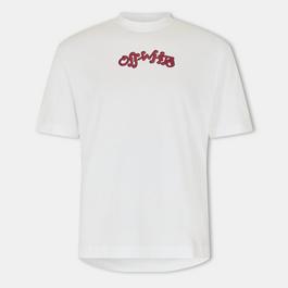 Off White Men's Regular Fit T-Shirt