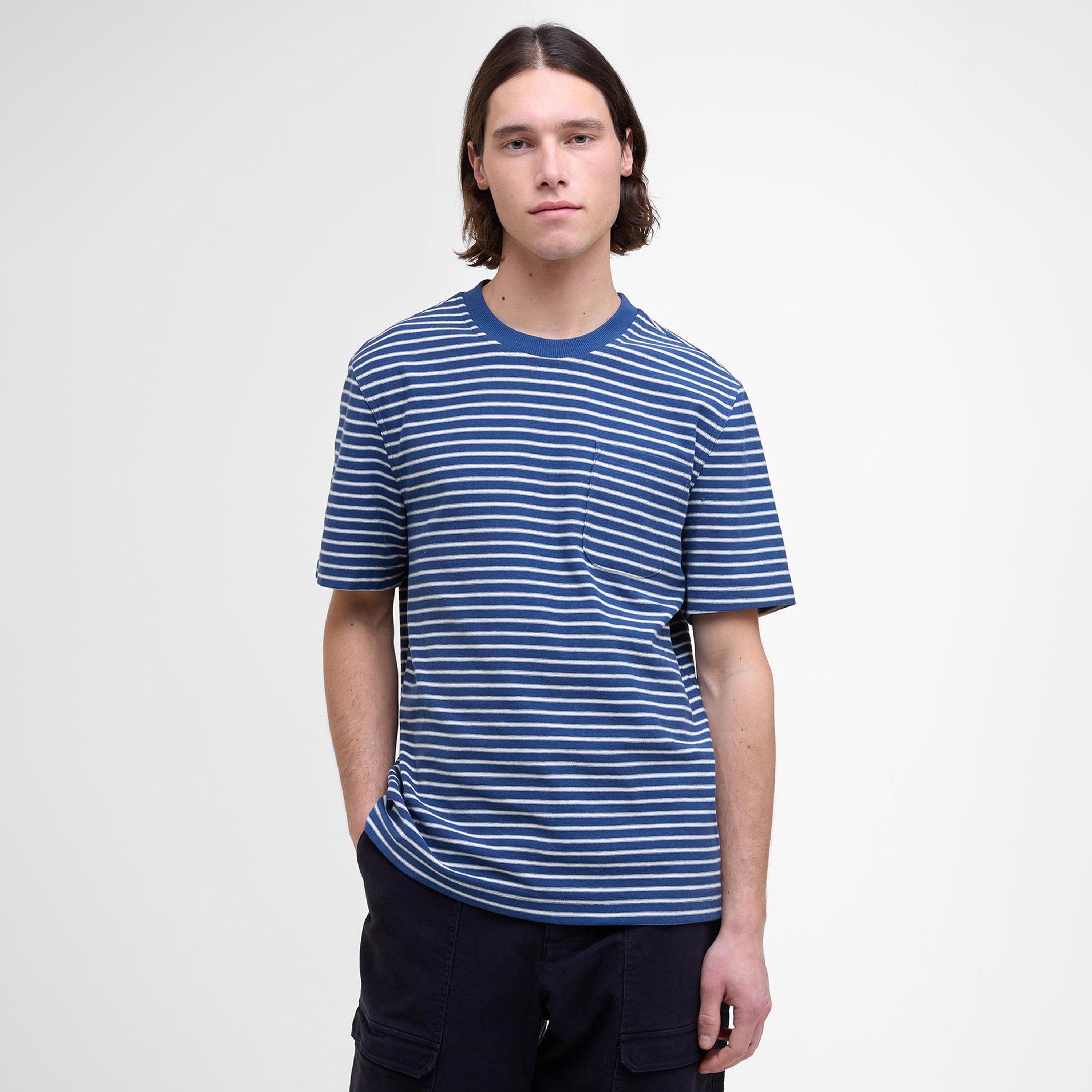 Dark Denim - Barbour - Frensham Striped T-Shirt - 2