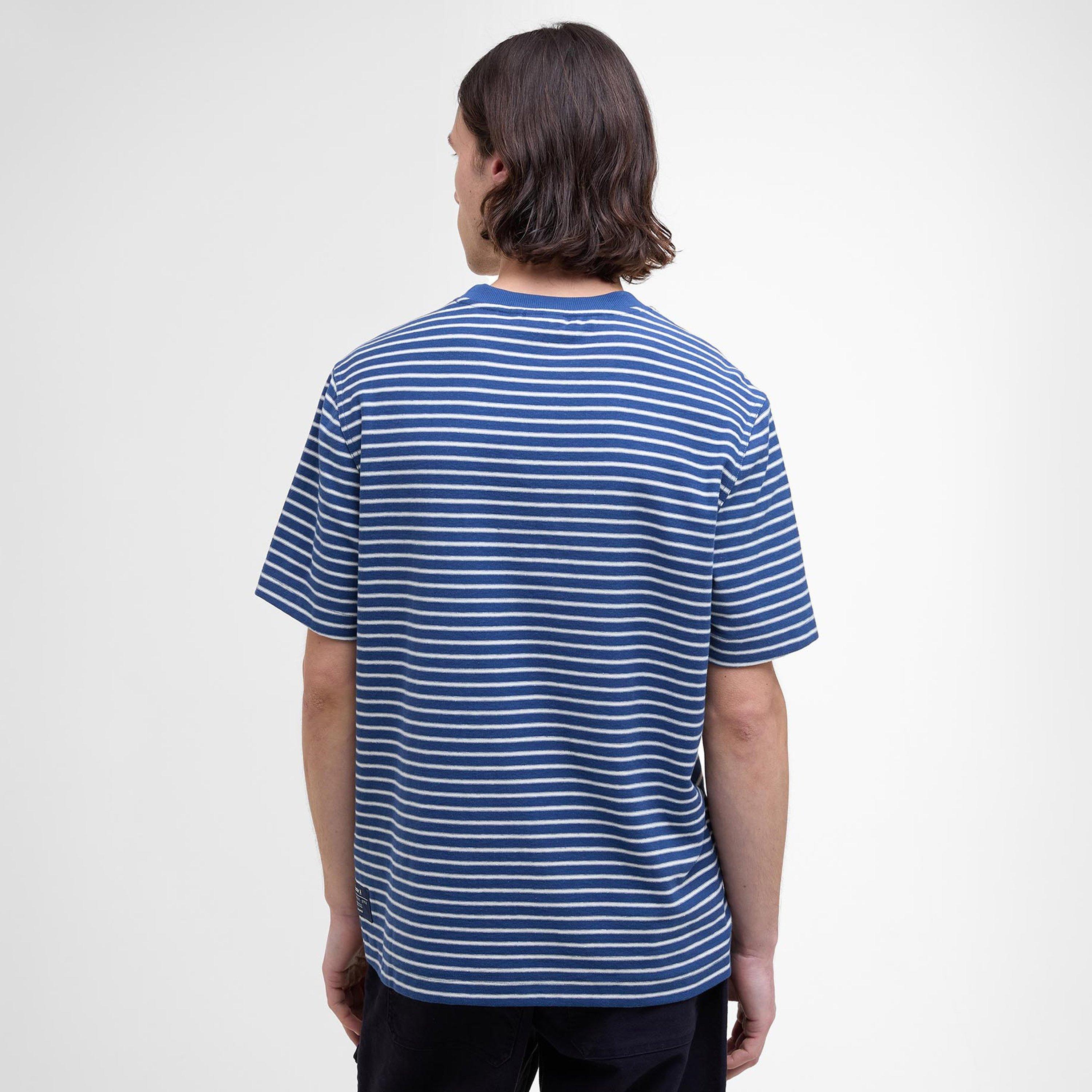 Dark Denim - Barbour - Frensham Striped T-Shirt - 3