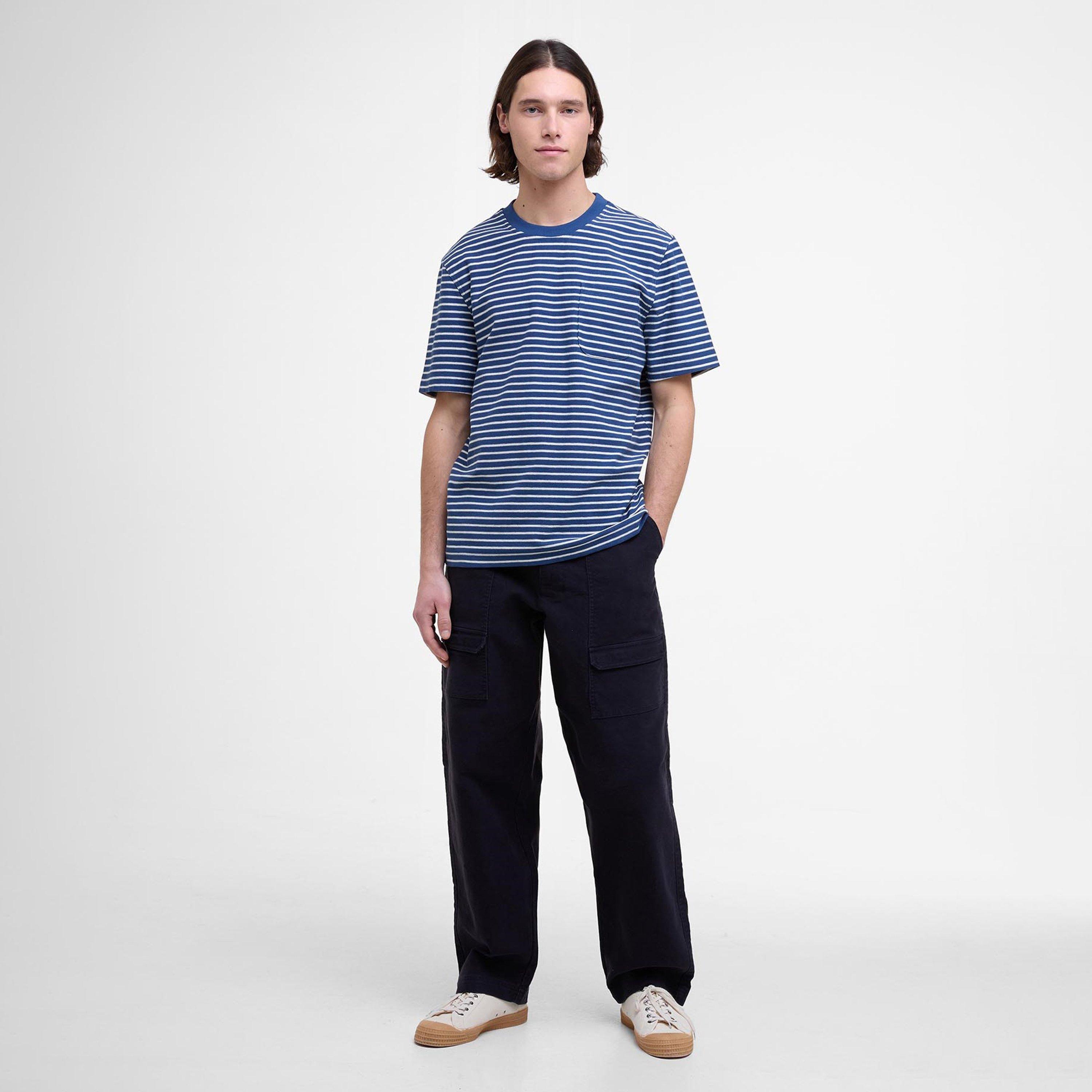 Dark Denim - Barbour - Frensham Striped T-Shirt - 5