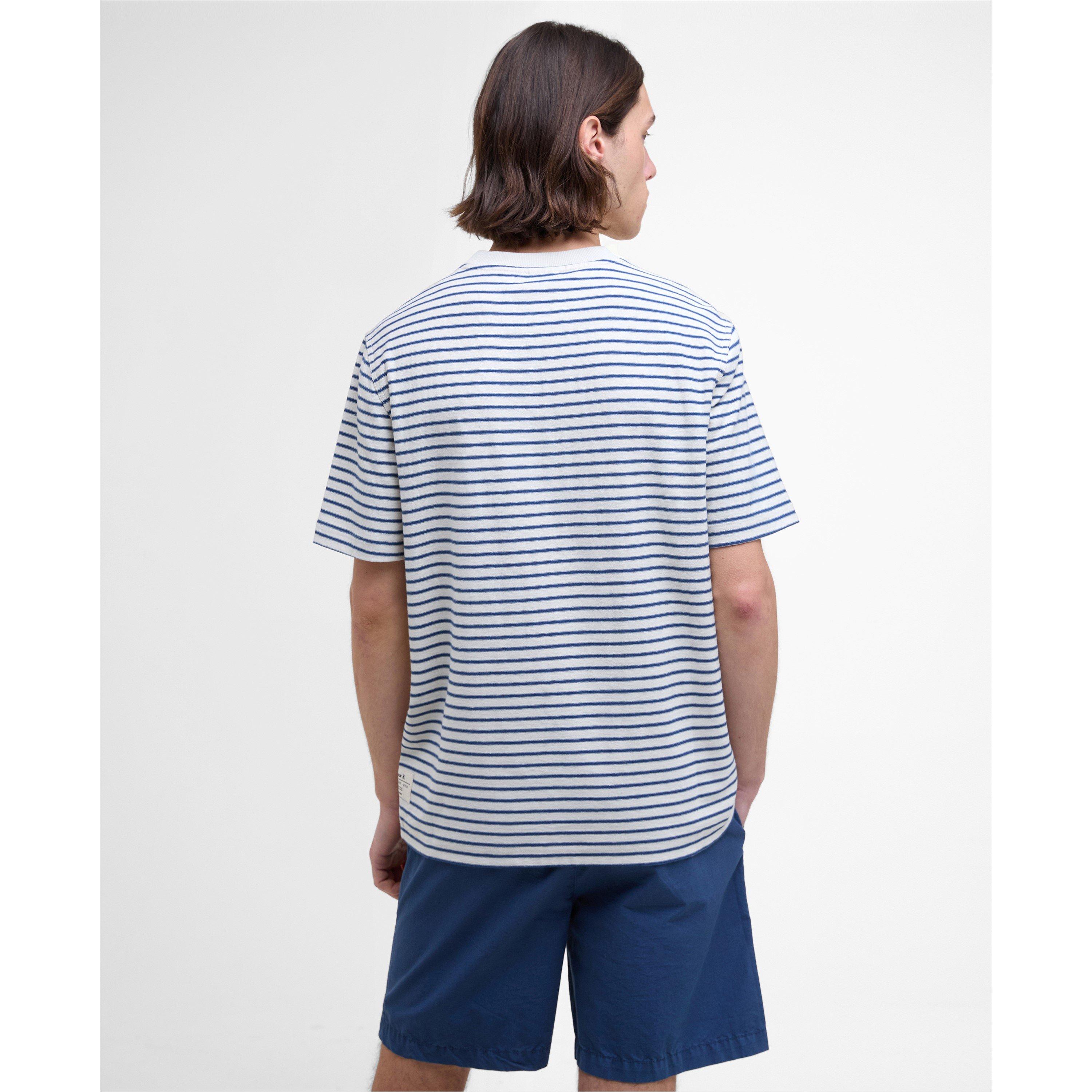 Oatmeal - Barbour - Frensham Striped T-Shirt - 2