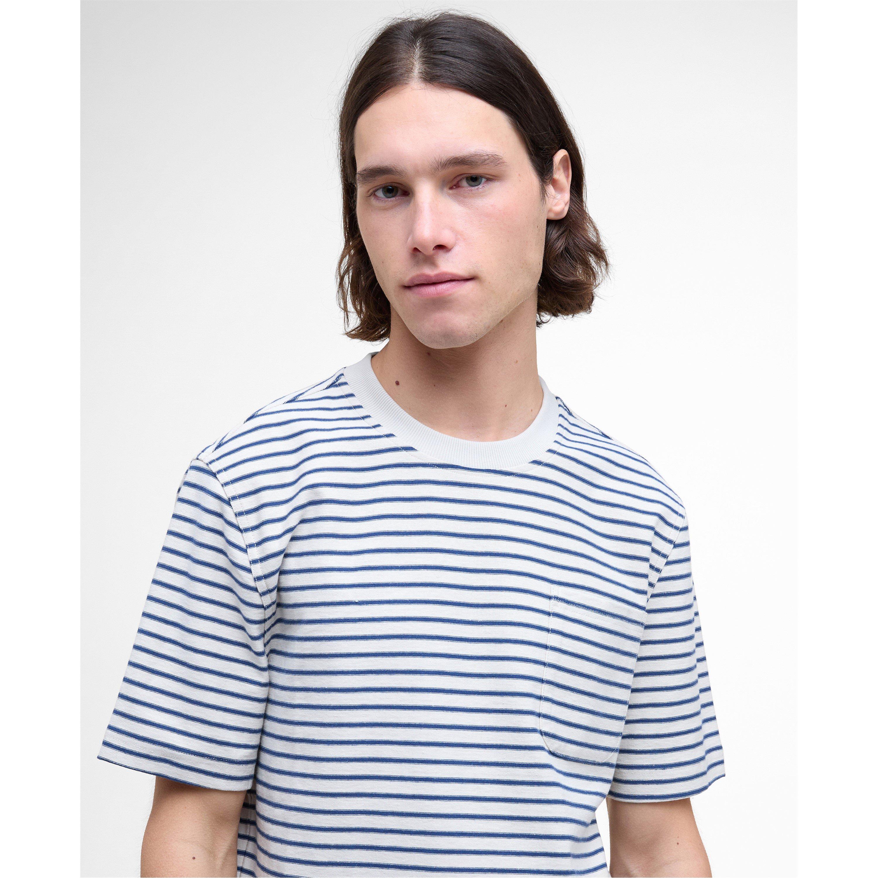 Oatmeal - Barbour - Frensham Striped T-Shirt - 3