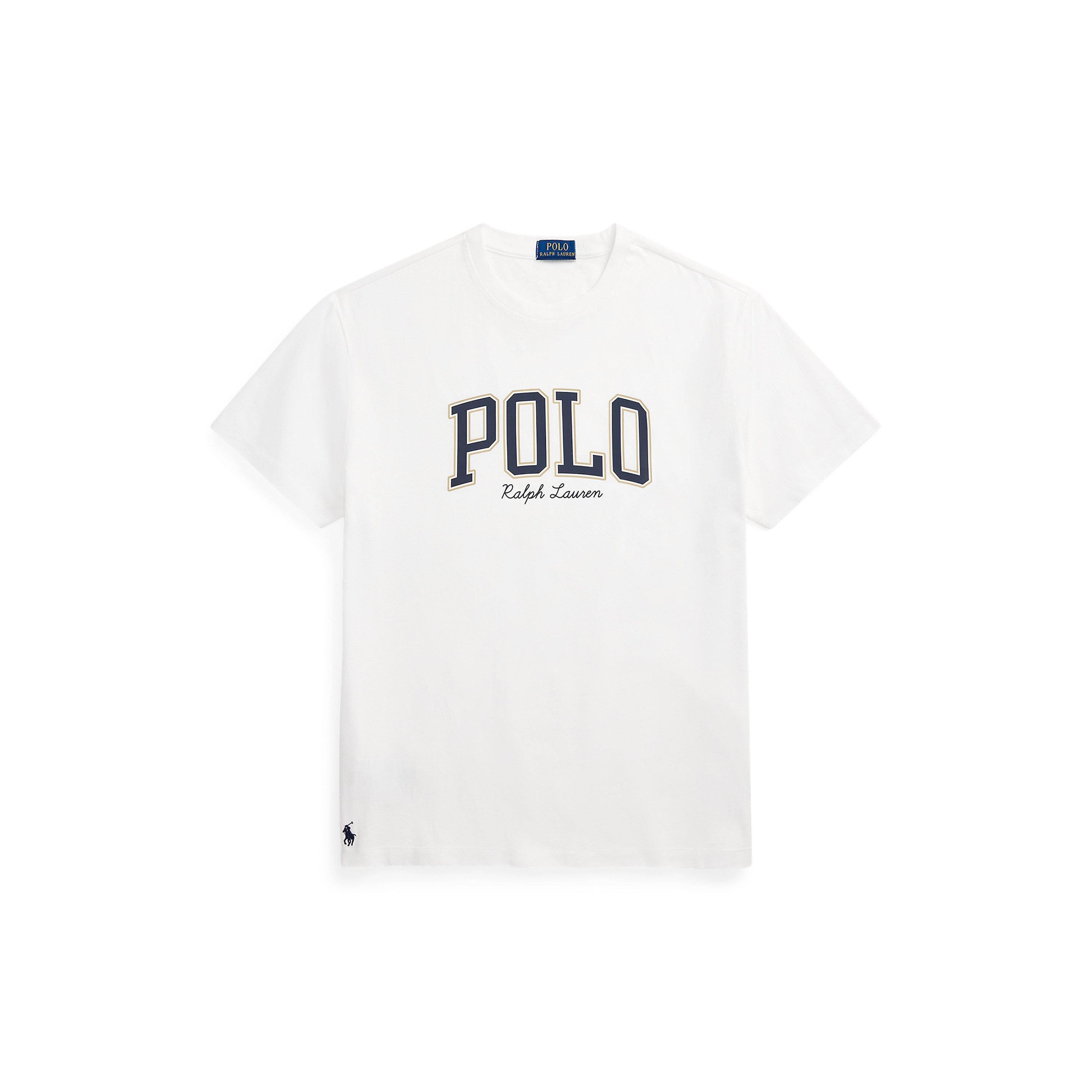 Polo Ralph Lauren Men's White Logo Regular Fit T-Shirt - 2XL