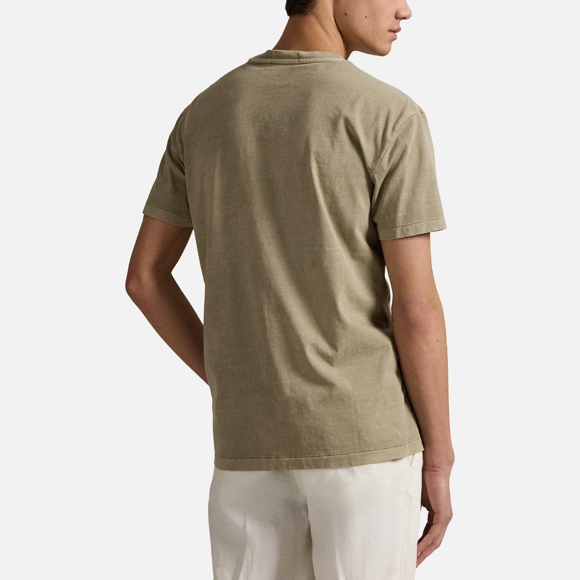 Olive - Ralph Lauren - Men's T-Shirt - 2