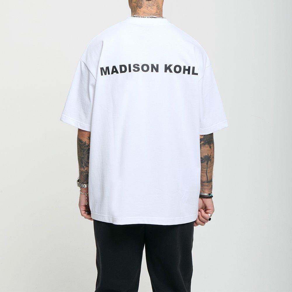 White - Madison Kohl - Core T-Shirt Mens - 2