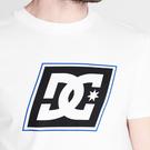 Weiß - DC - Slant Logo T Shirt - 4