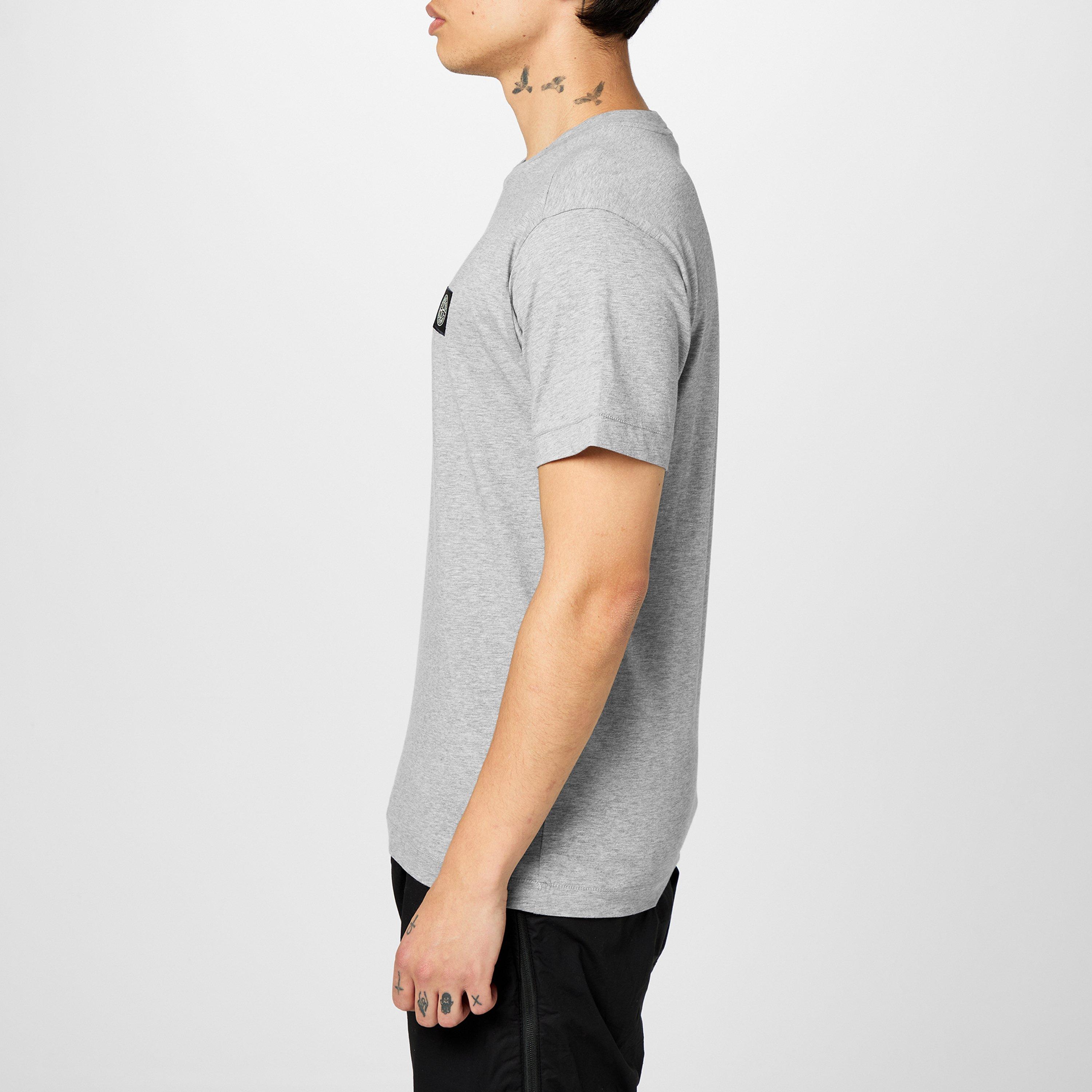 STONE  半袖Tシャツ COMPASS LOGO PATCH SLIM FIT T-SHIRT tshirt-5-1-ddf64.jpg?fit=max&w