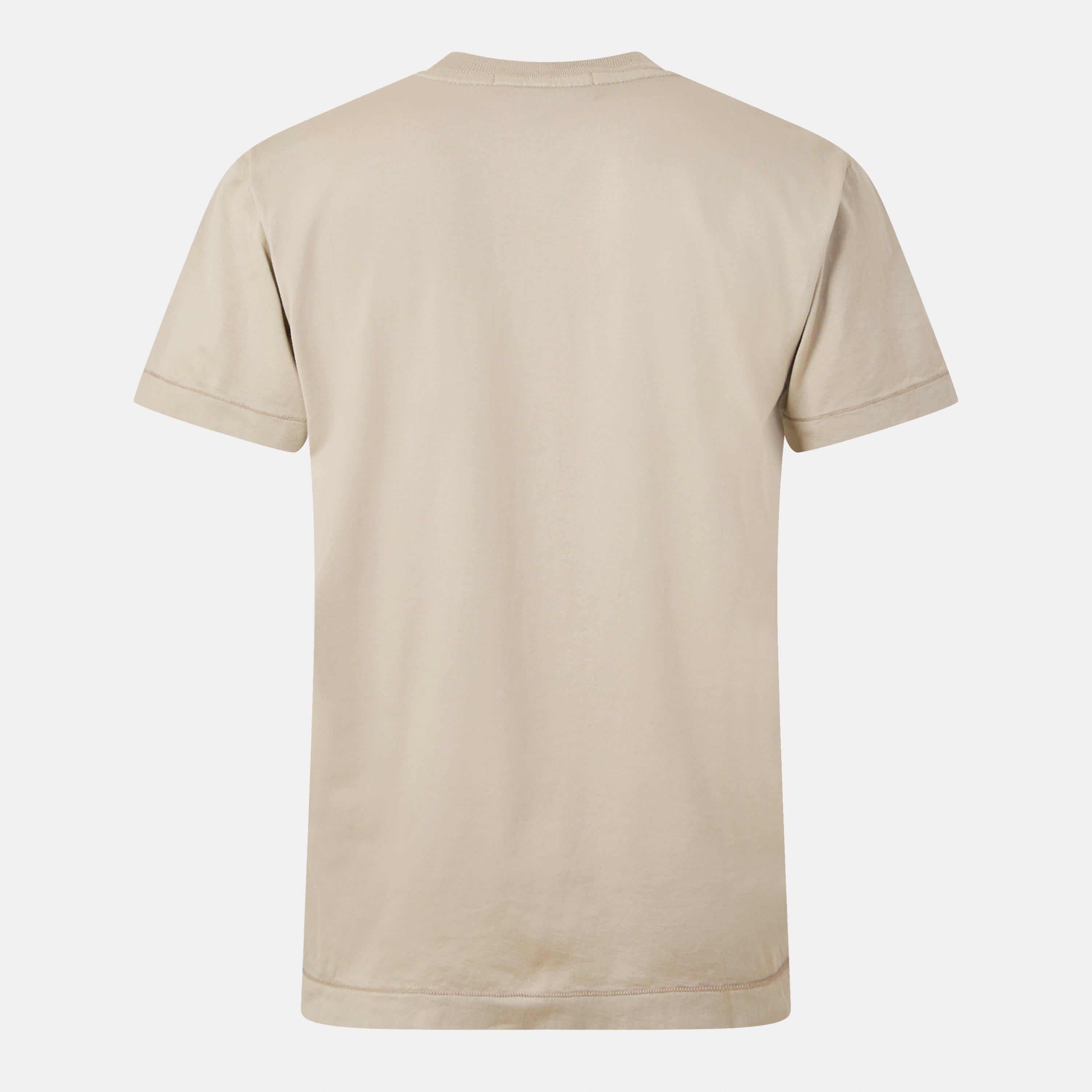 STONE  LOGO PATCH コットン ロゴ Tシャツ Stone Island | Men's Cotton Compass Logo Patch T-Shirt
