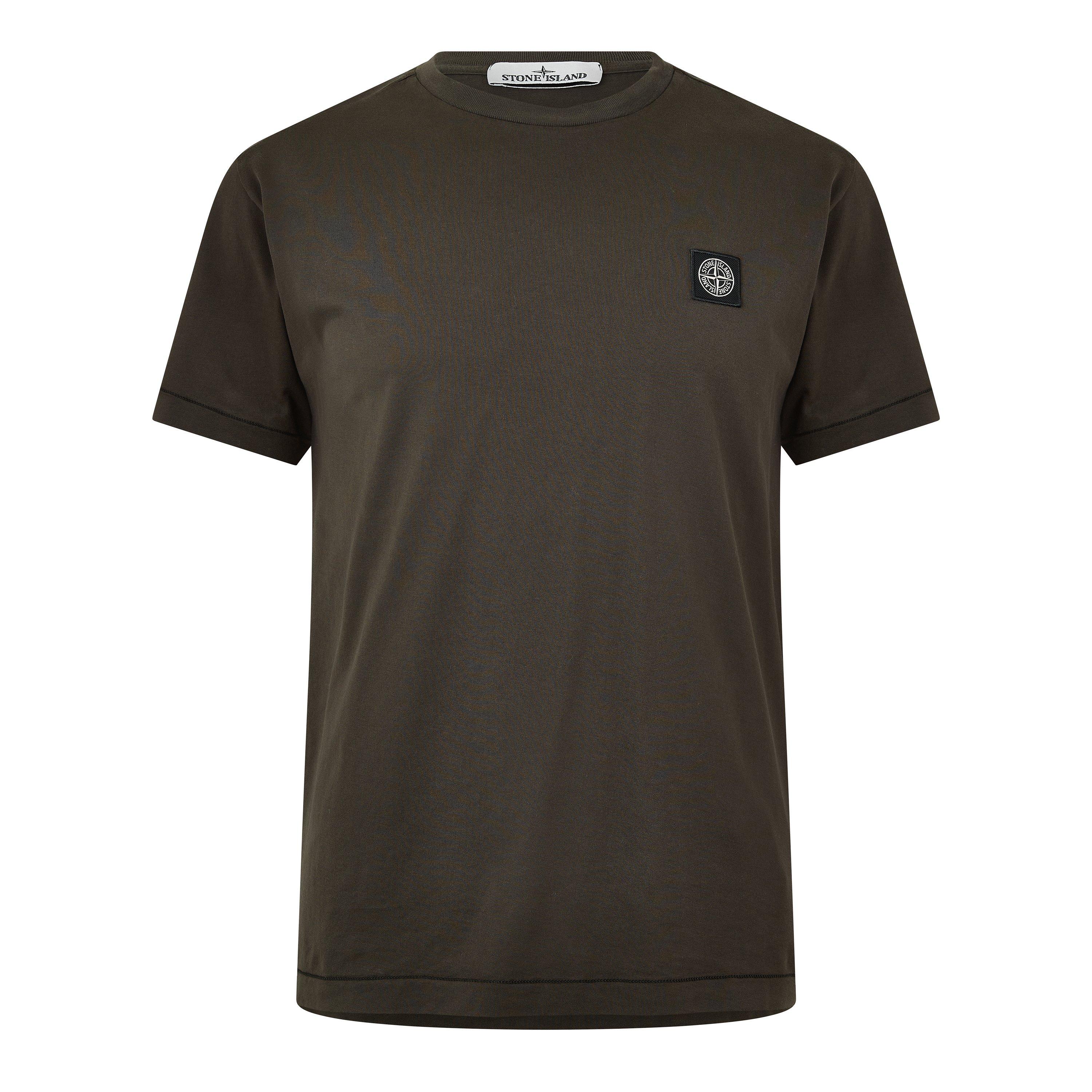 Men's Cotton Compass Logo Patch T-Shirt
