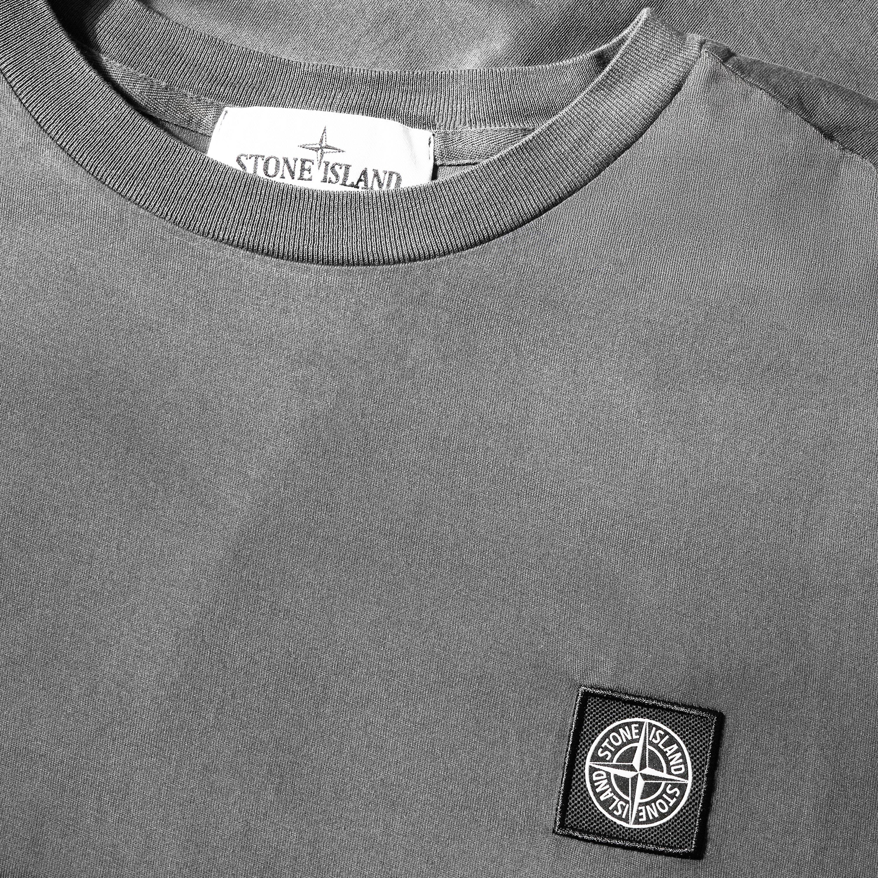 Stone Island | Men's Cotton Compass Logo Patch T-Shirt | Flannels