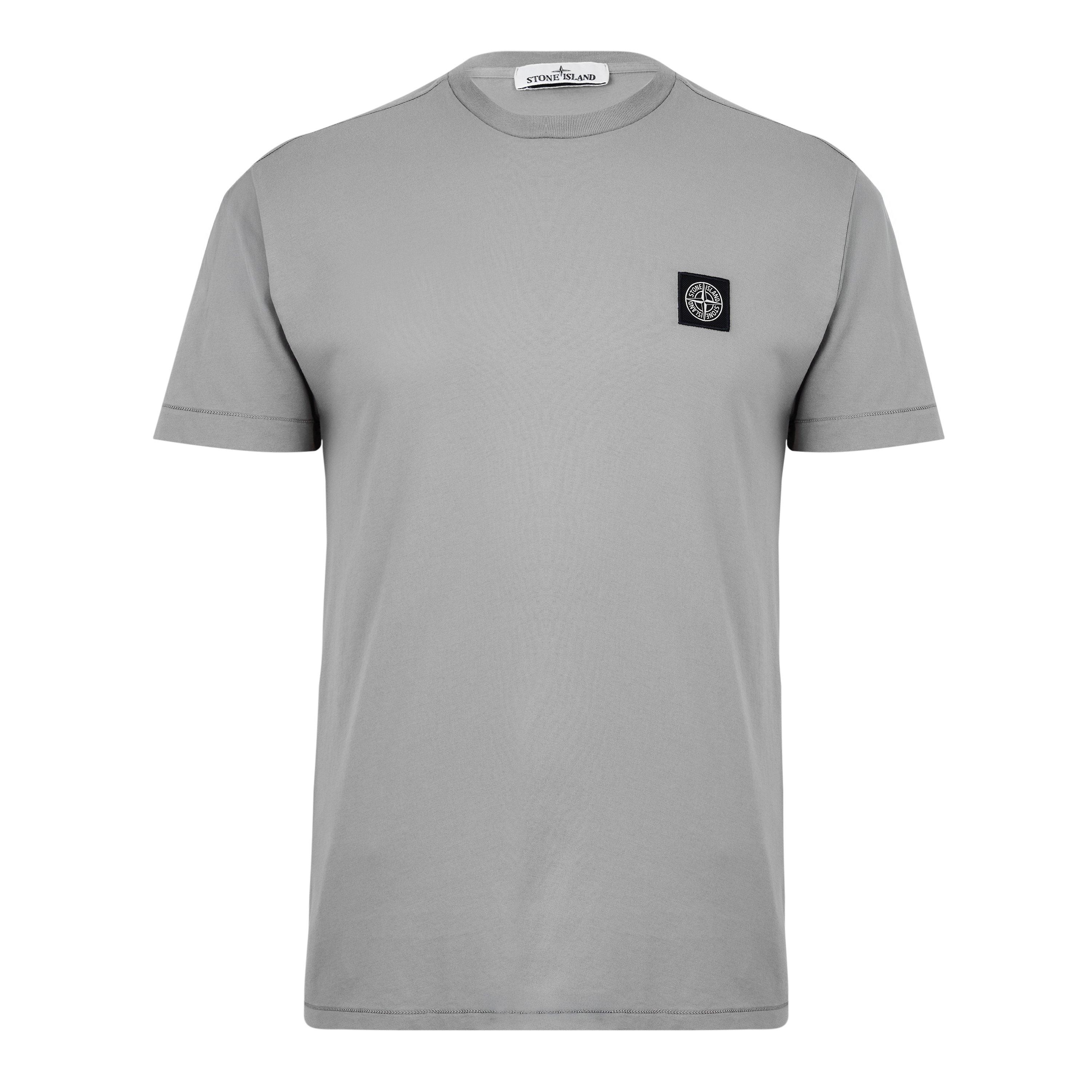 Stone Island Men's Cotton Compass Logo Patch T-Shirt