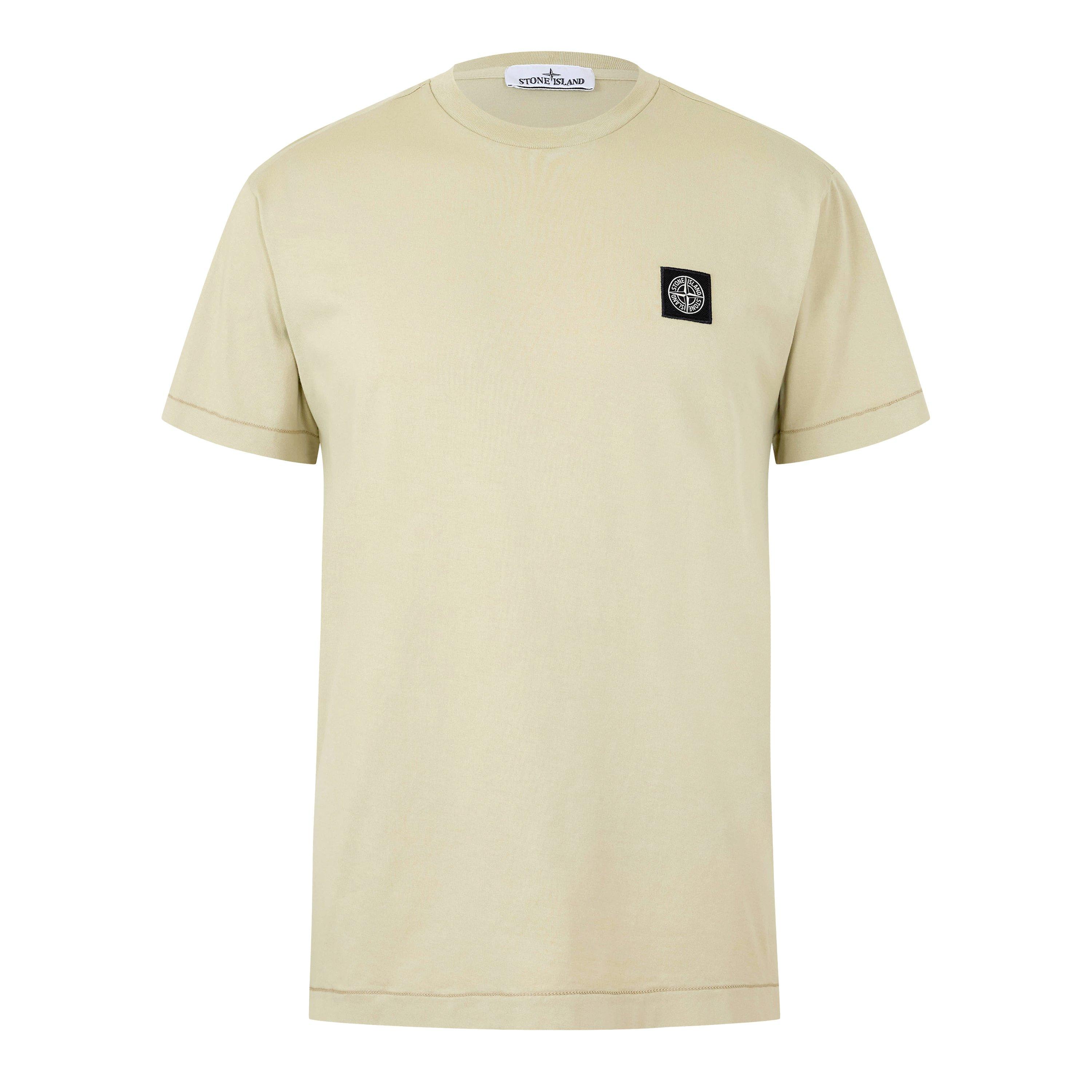 Stone Island | Men's Cotton Compass Logo Patch T-Shirt | Cruise