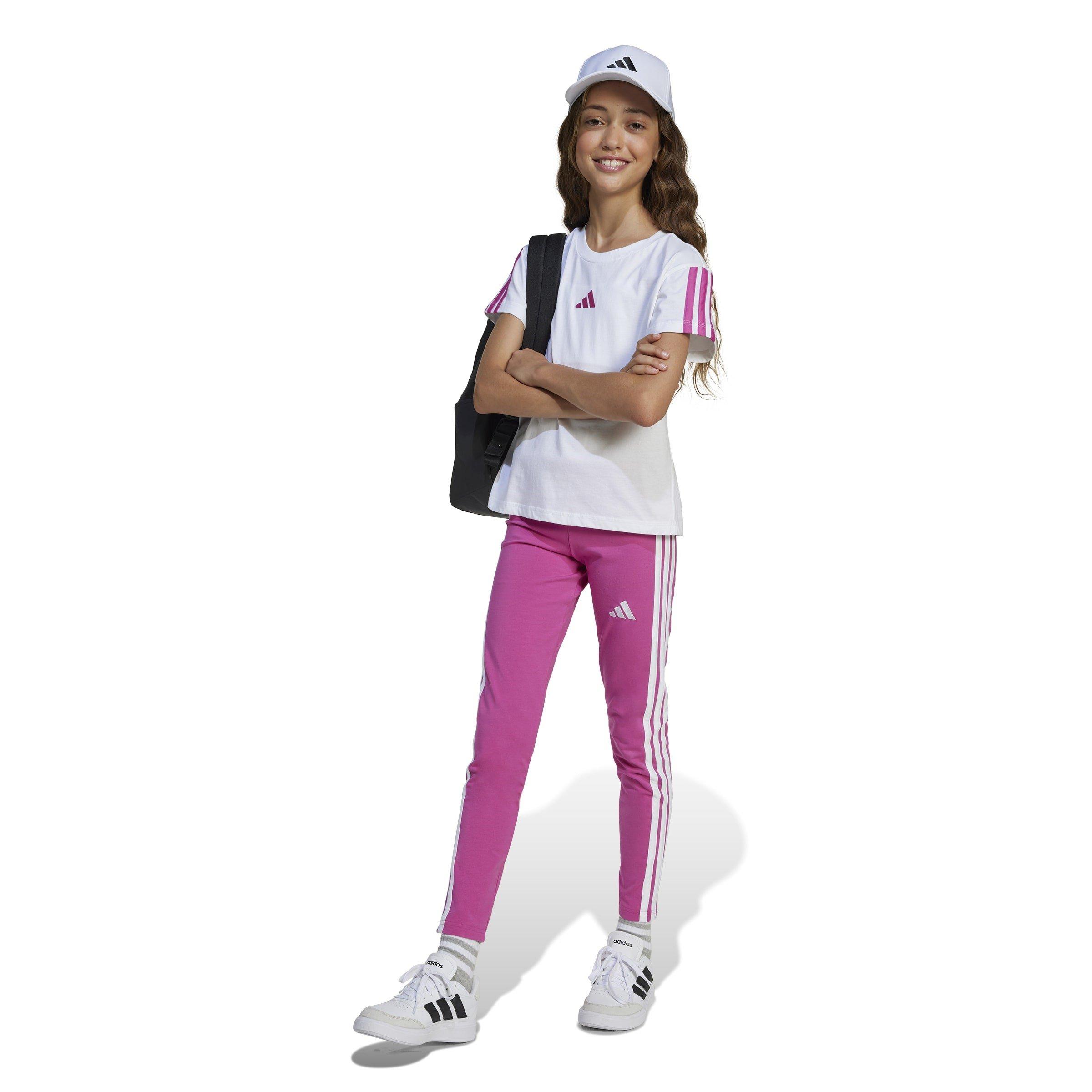 White/Fuchsia - adidas - Regular Fit T-Shirt - 4