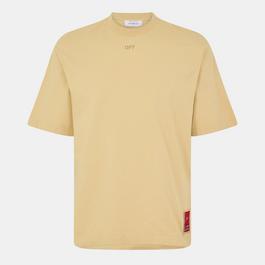Off White Men's SJ Skate T-Shirt, Signature Arrow Motif