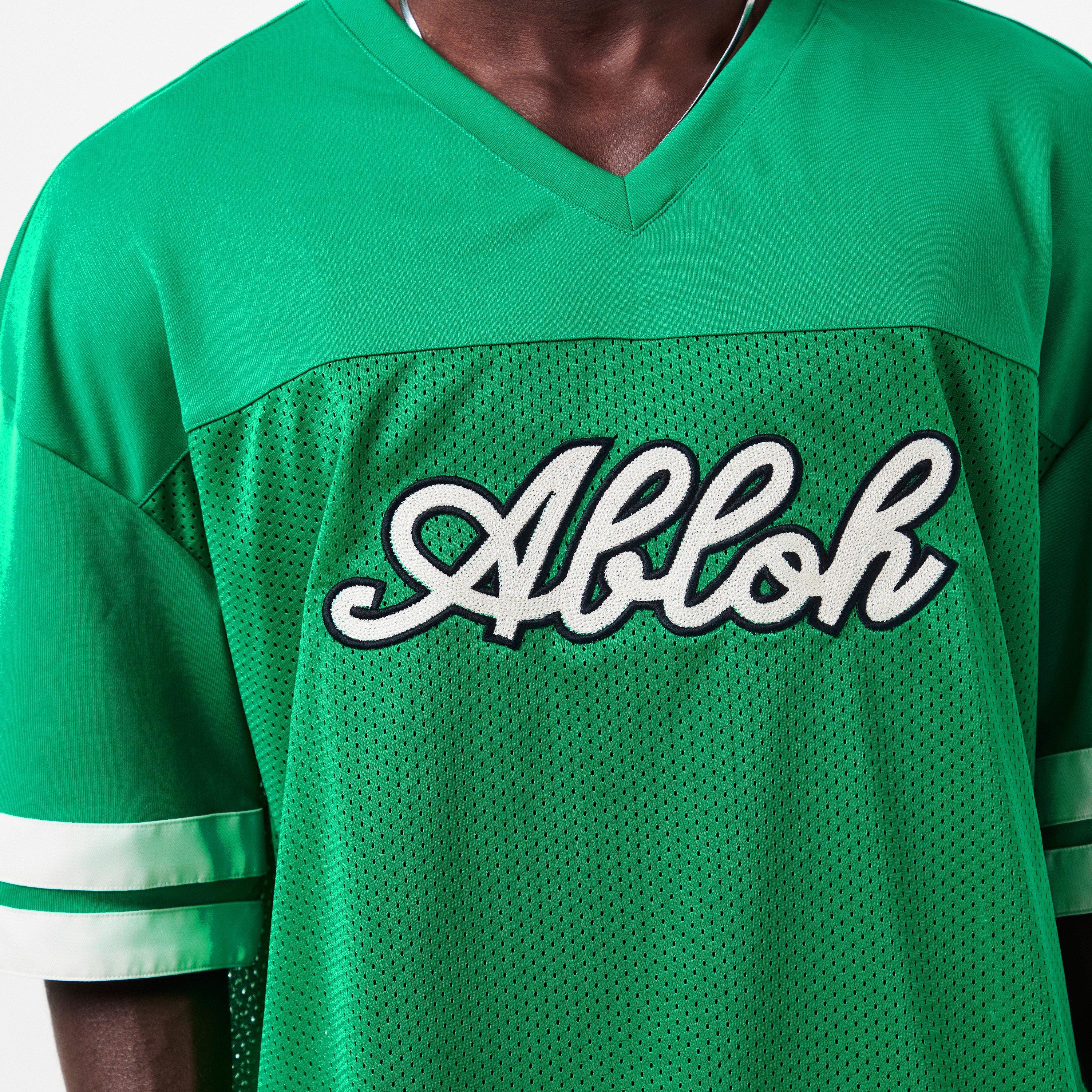 Green/White - Off White - Men's Regular Fit T-Shirt - 5