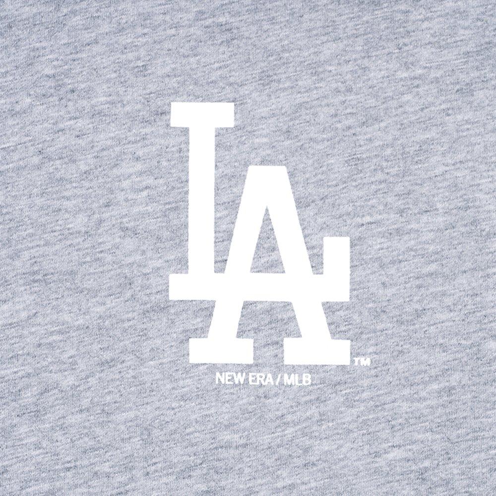 Heather Grey - New Era - Essential Los Angeles Dodgers T-Shirt - 3